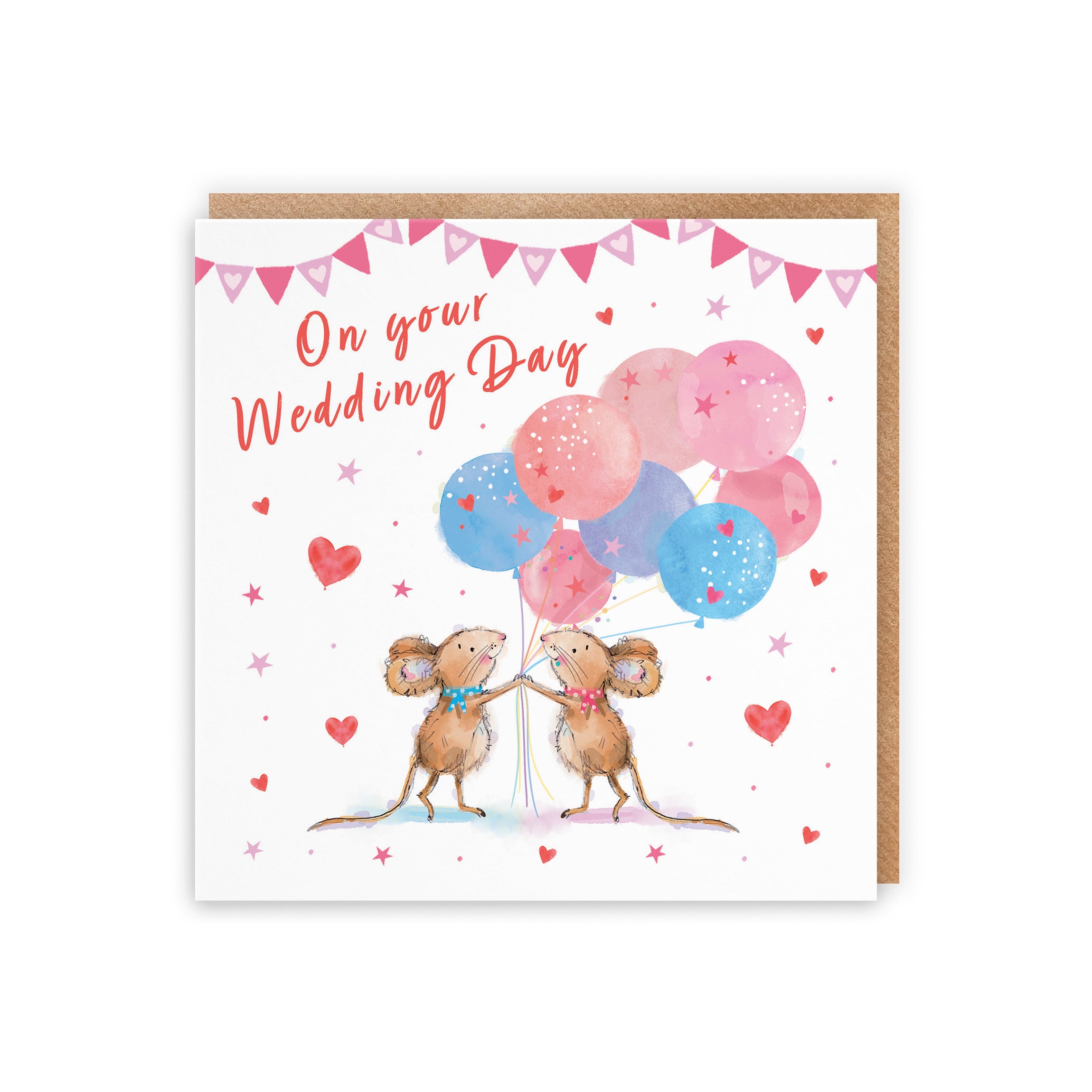 Wedding Day Card Happily Ever After Little Whiskers - Default Title (SN00365)