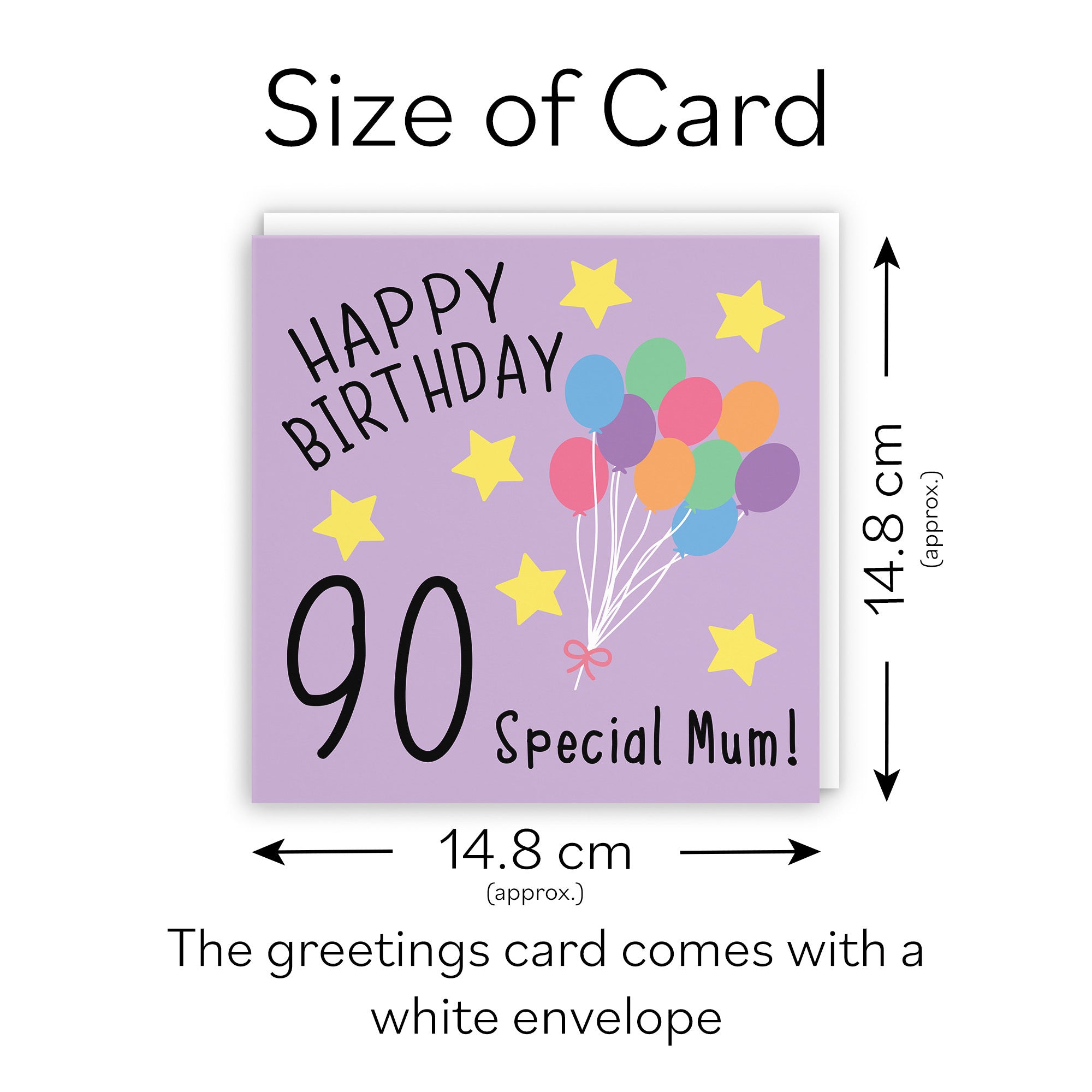 90th Mum Birthday Card Original - Default Title (TH02012)