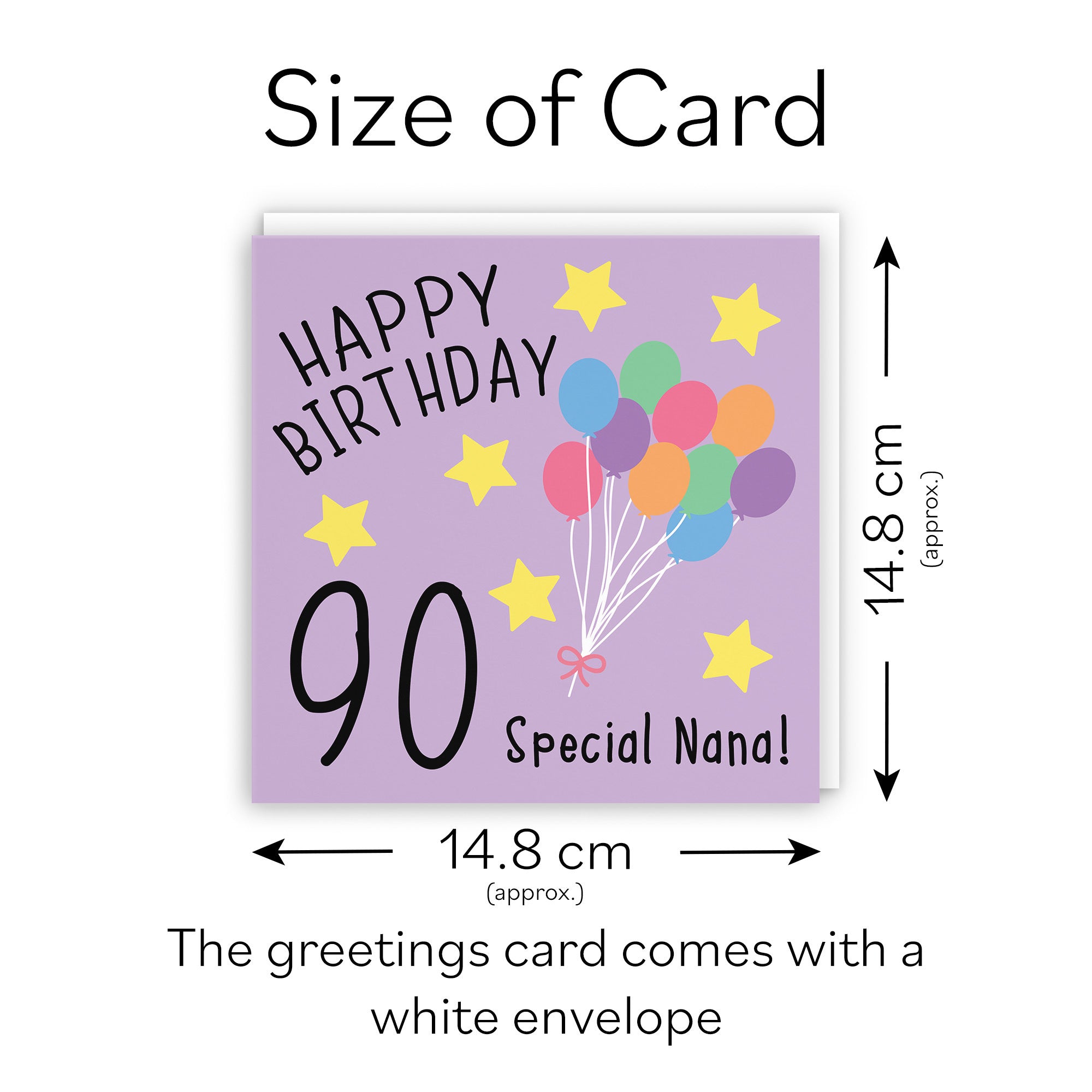 90th Nana Birthday Card Original - Default Title (TH02013)