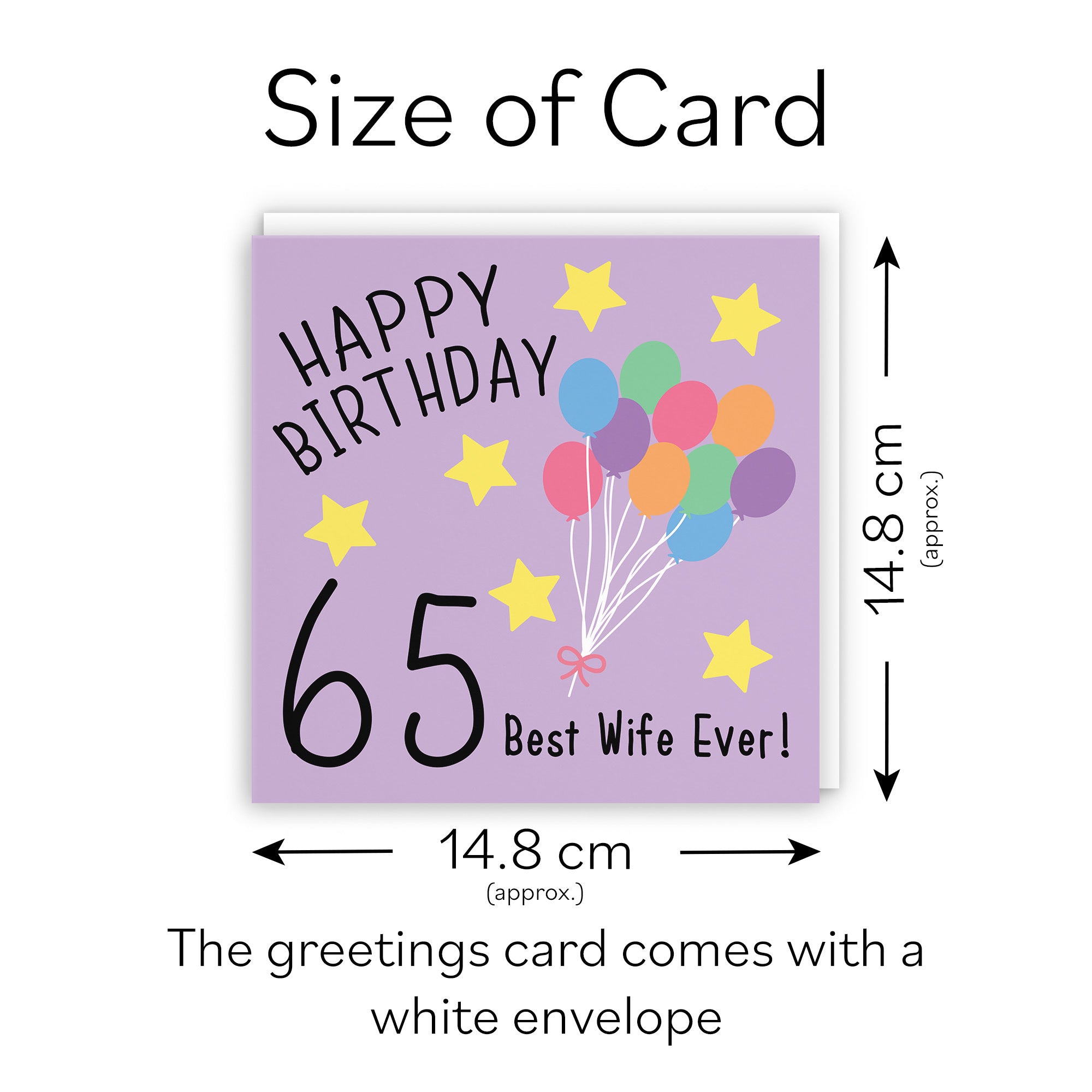 65th Wife Birthday Card Original - Default Title (TH02026)