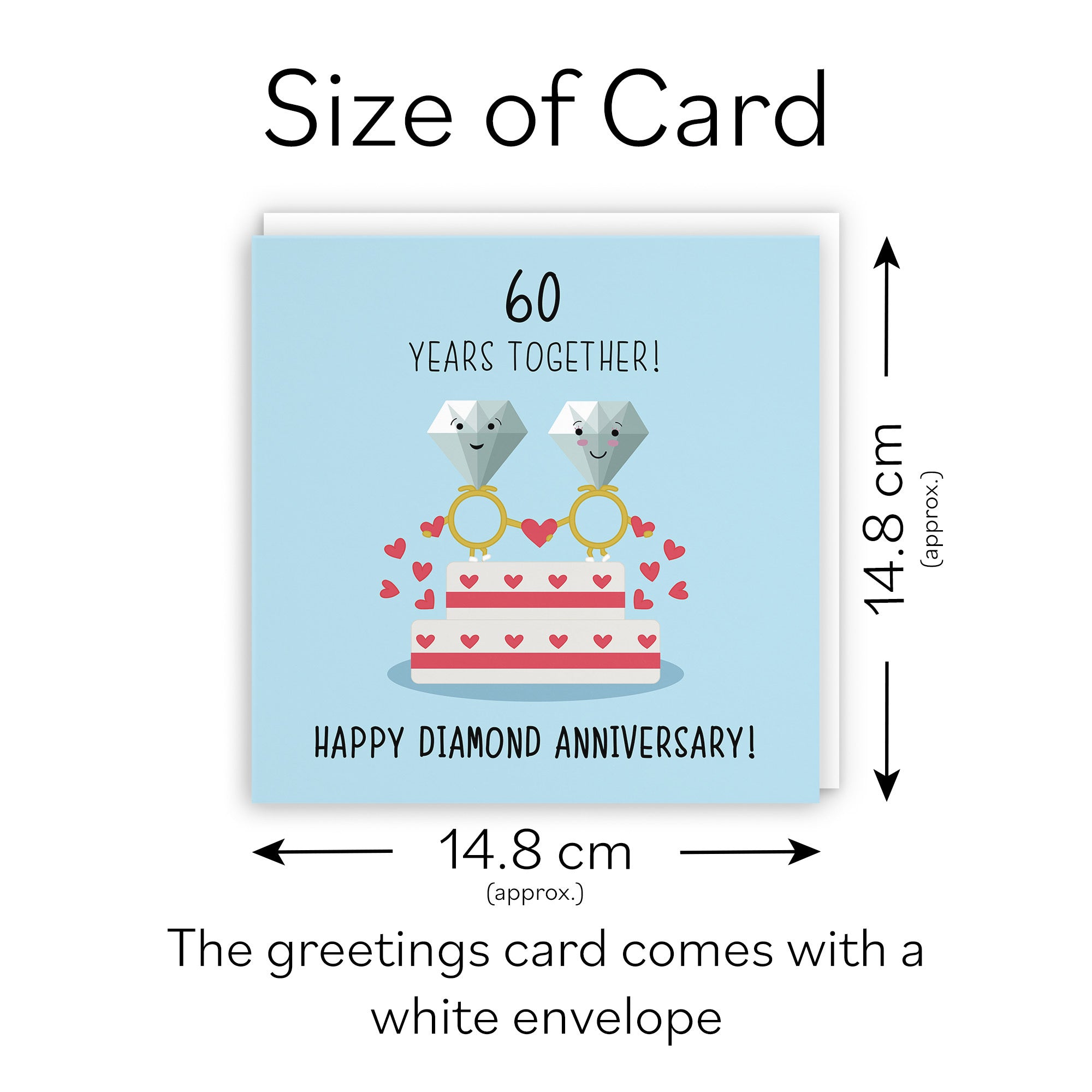 60th Anniversary Card Diamond Iconic - Default Title (TH02029)