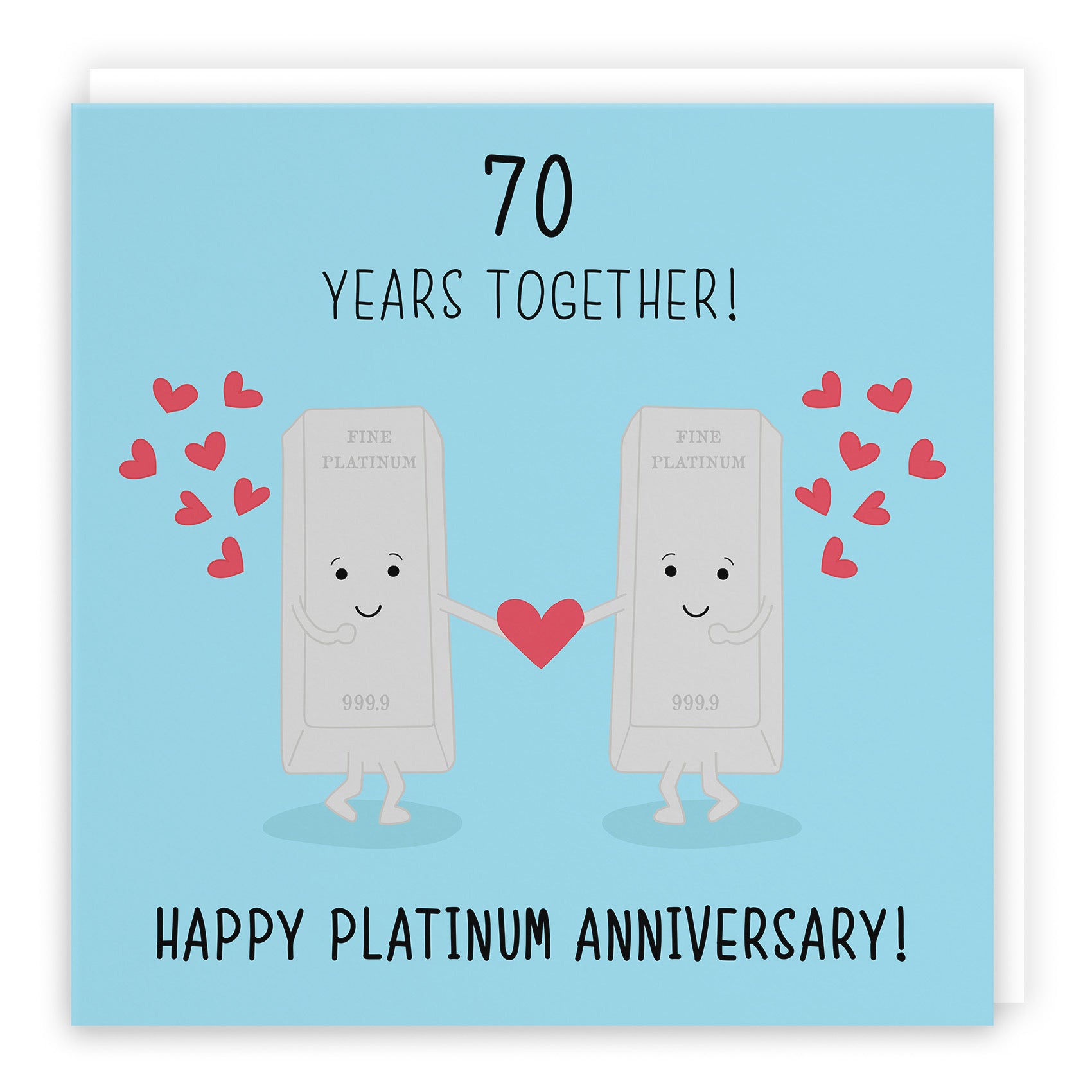 70th Anniversary Card Platinum Iconic - Default Title (TH02031)