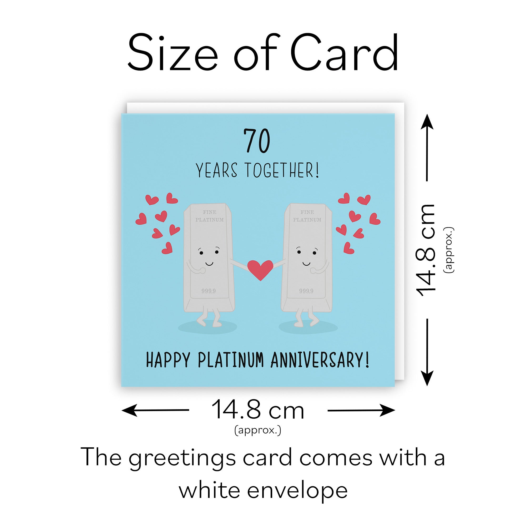 70th Anniversary Card Platinum Iconic - Default Title (TH02031)