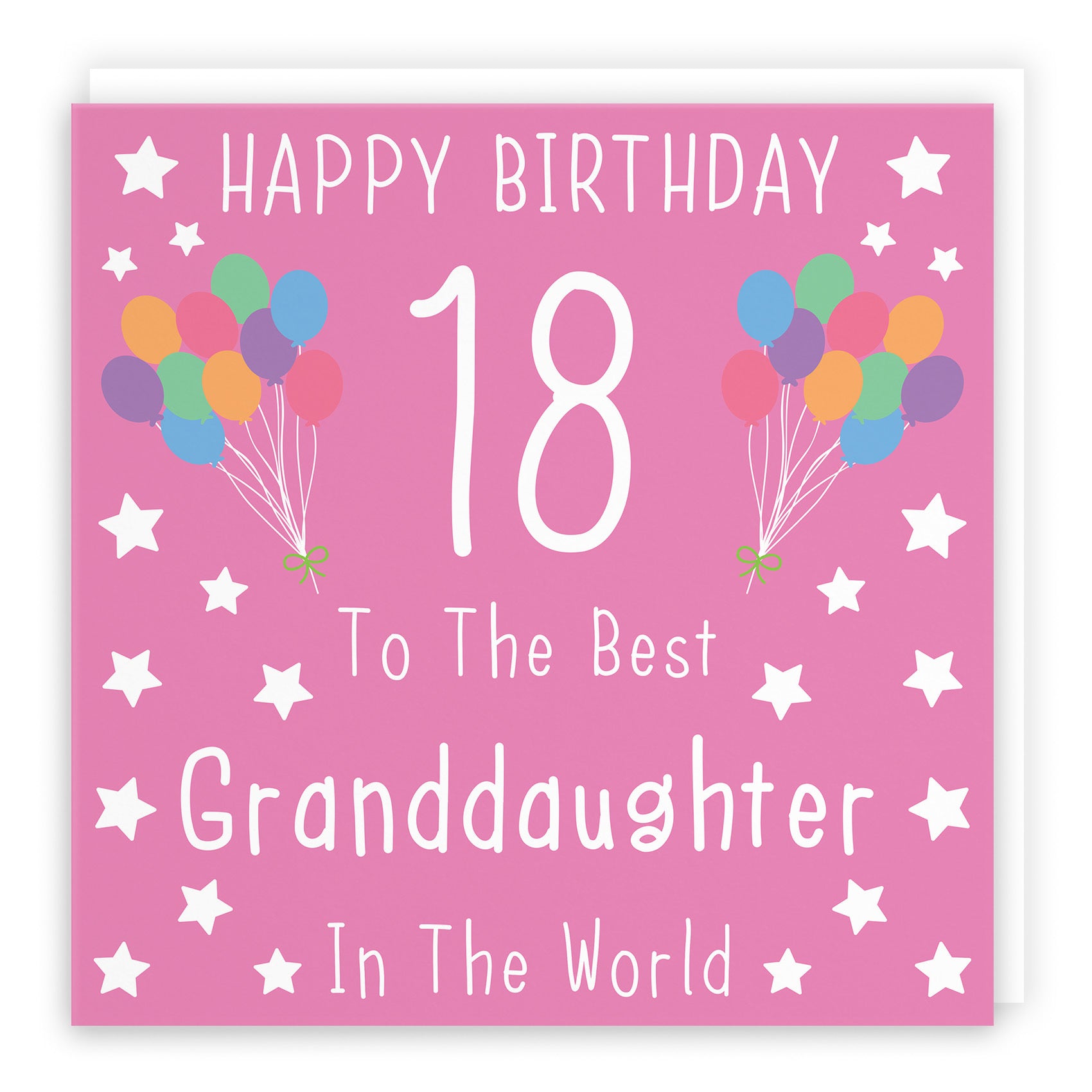 18th Granddaughter Birthday Card Iconic - Default Title (TH02040)