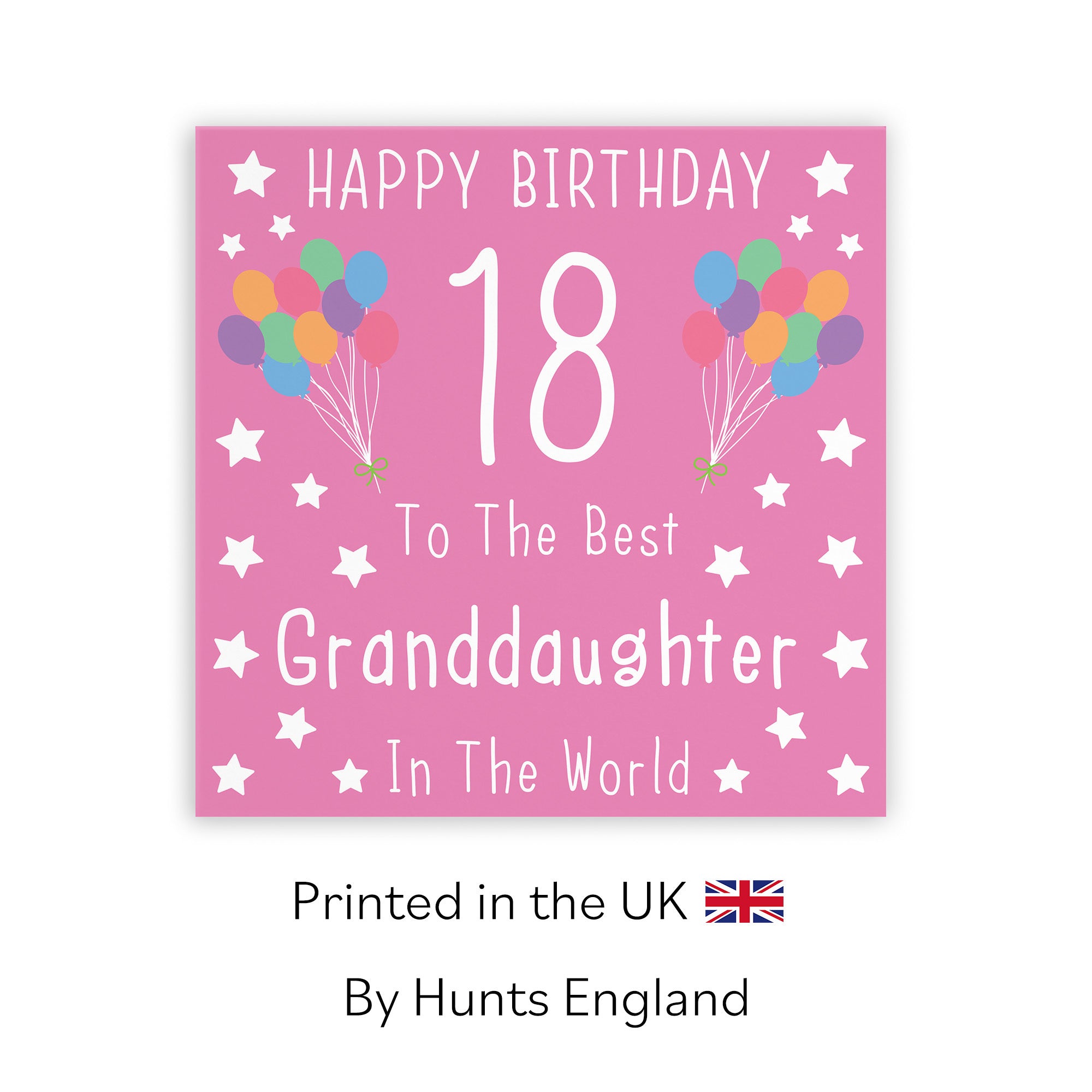 18th Granddaughter Birthday Card Iconic - Default Title (TH02040)