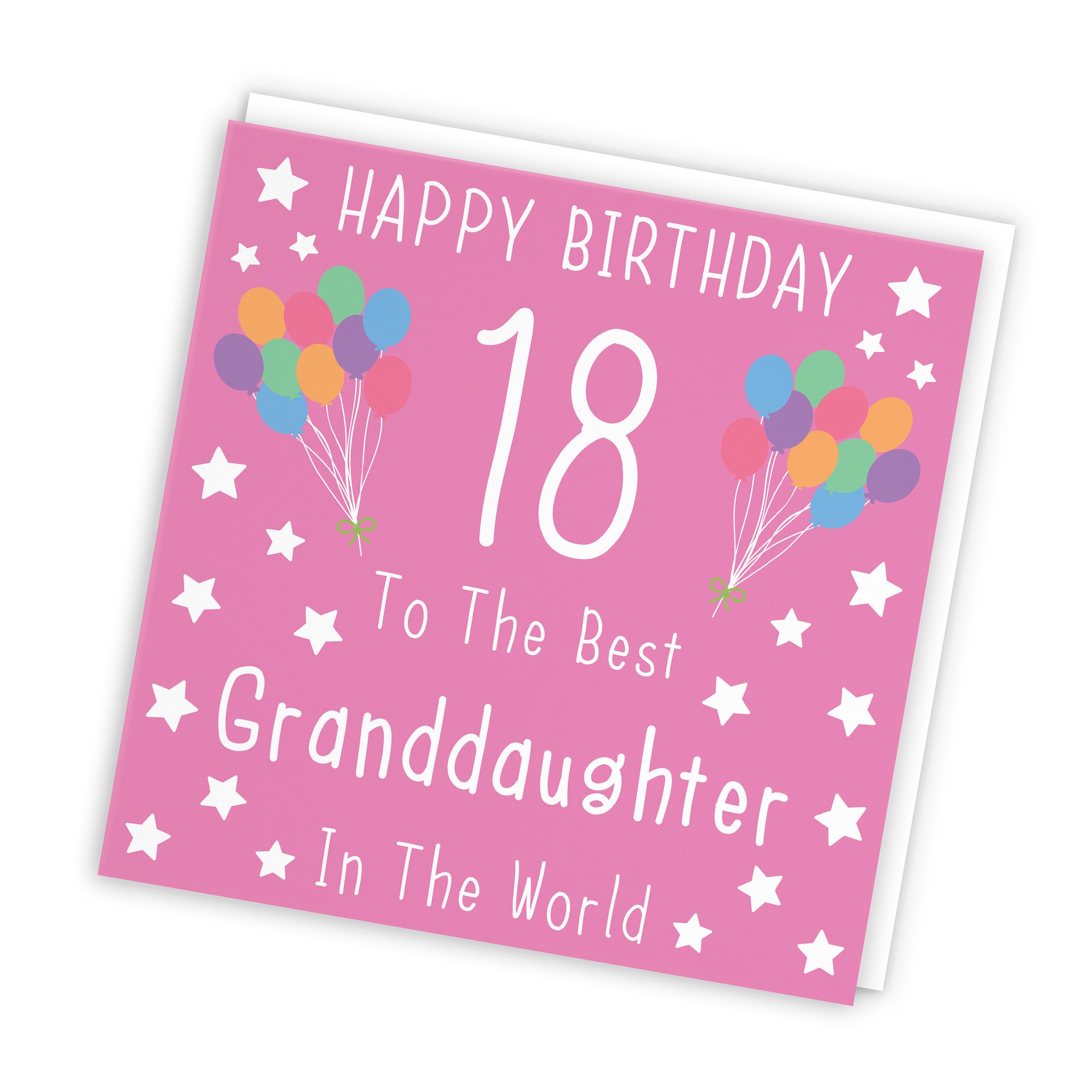18th Granddaughter Birthday Card Iconic - Default Title (TH02040)