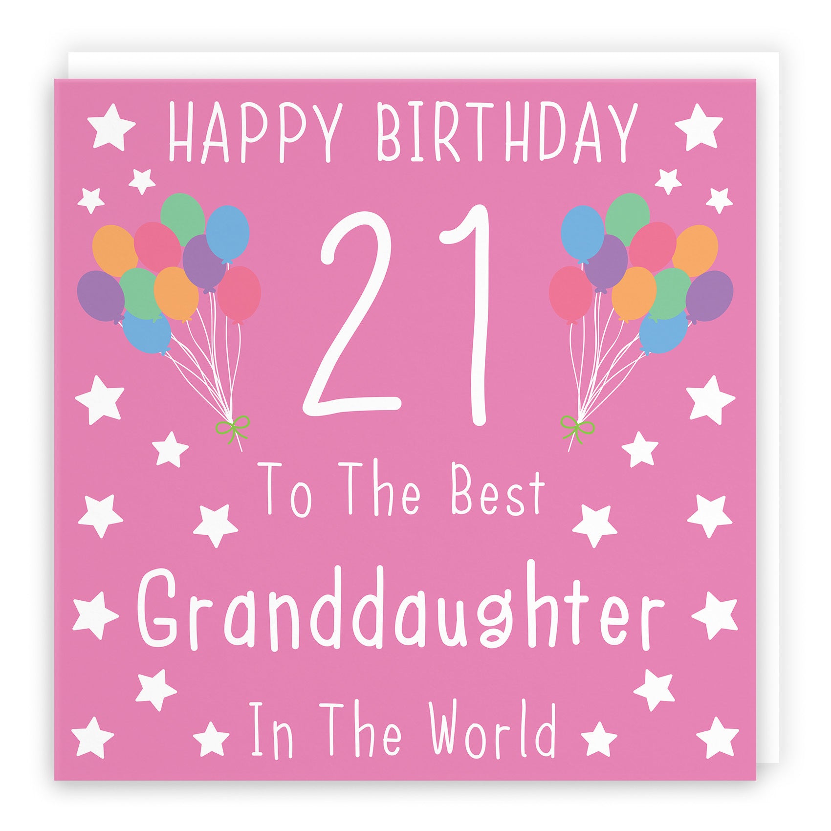 21st Granddaughter Birthday Card Iconic - Default Title (TH02041)