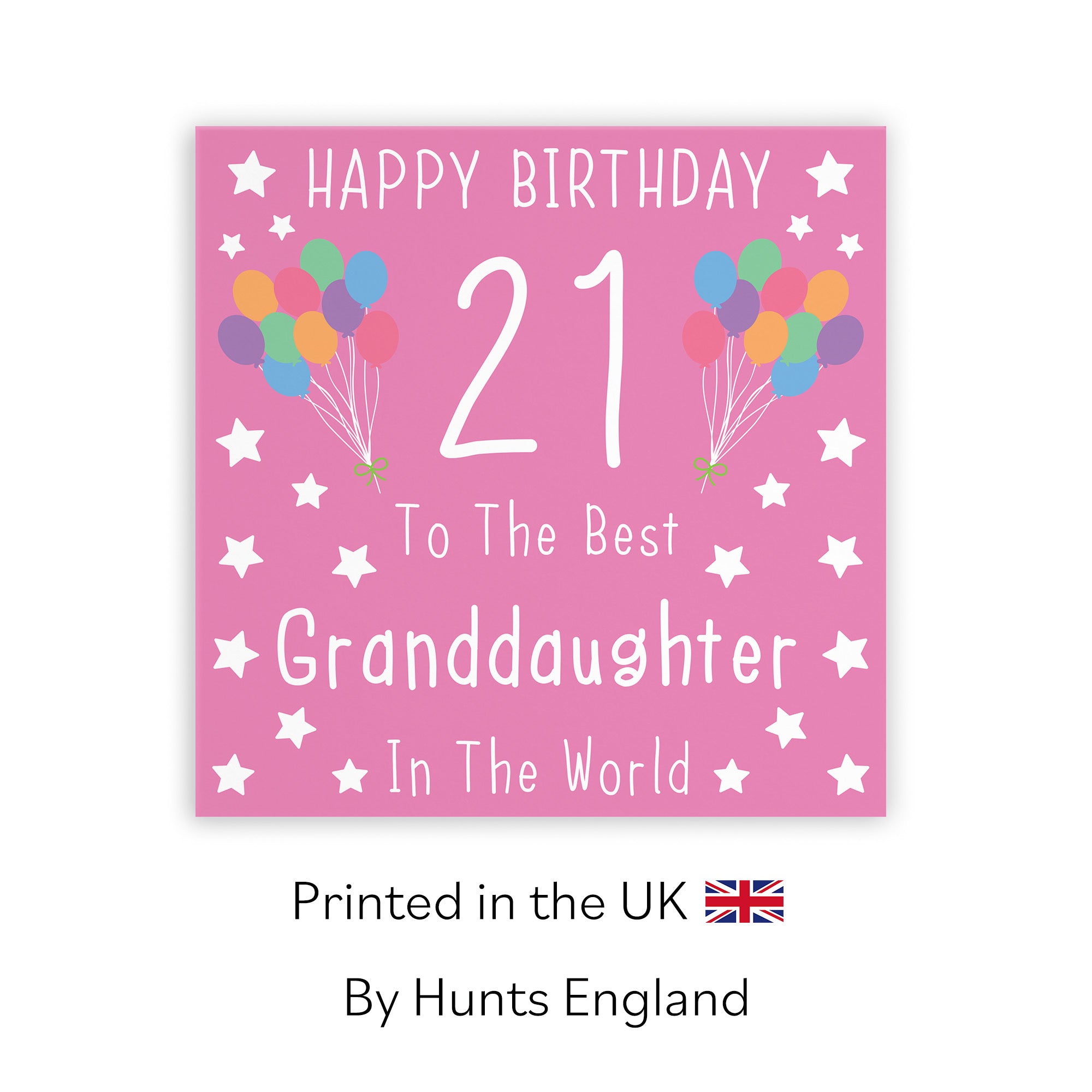 21st Granddaughter Birthday Card Iconic - Default Title (TH02041)