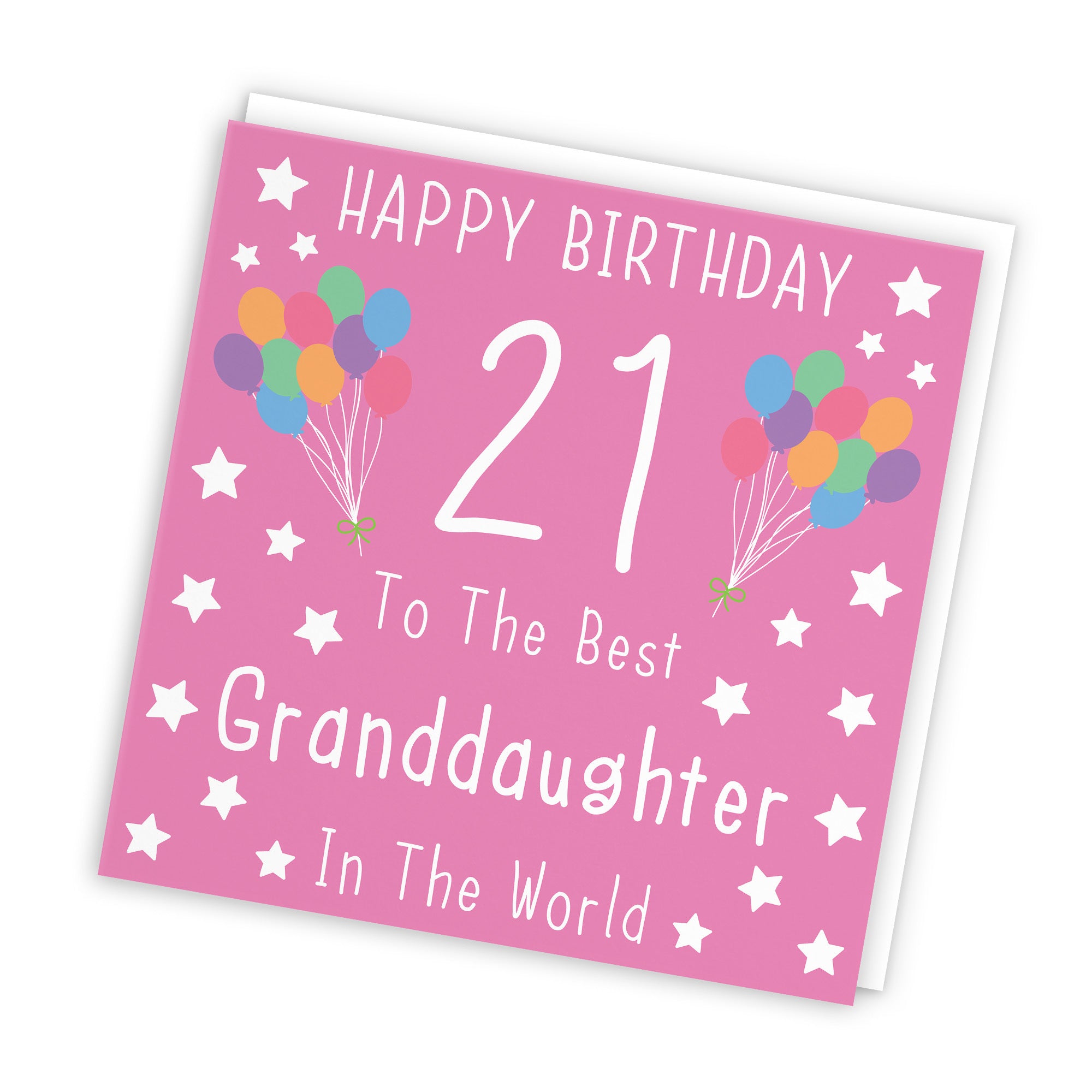 21st Granddaughter Birthday Card Iconic - Default Title (TH02041)