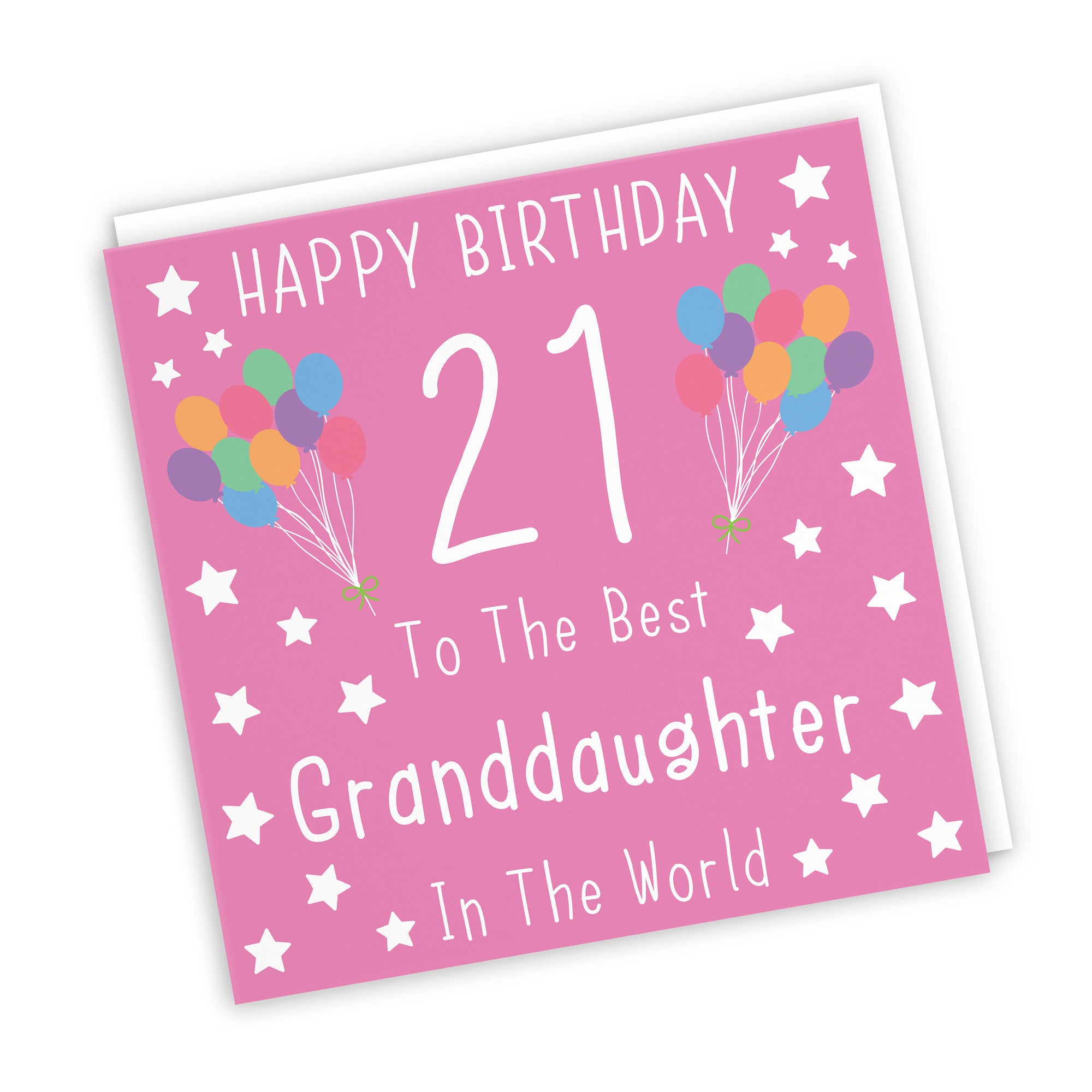 21st Granddaughter Birthday Card Iconic - Default Title (TH02041)