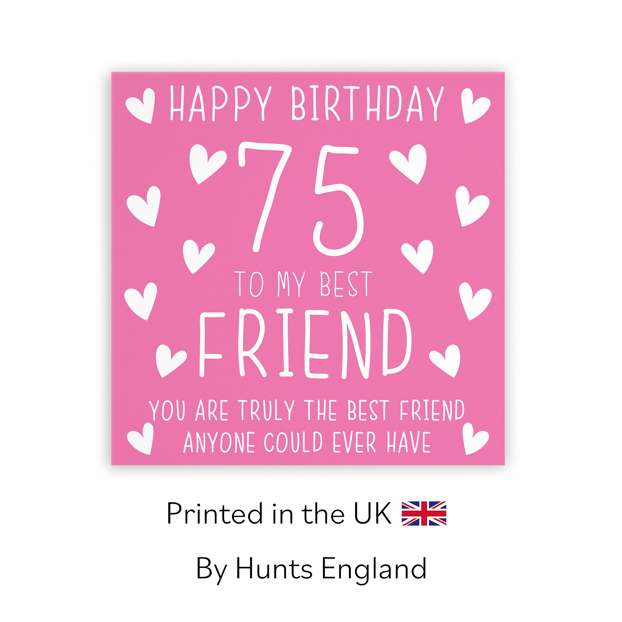 75th Friend Birthday Card Iconic - Default Title (TH02042)