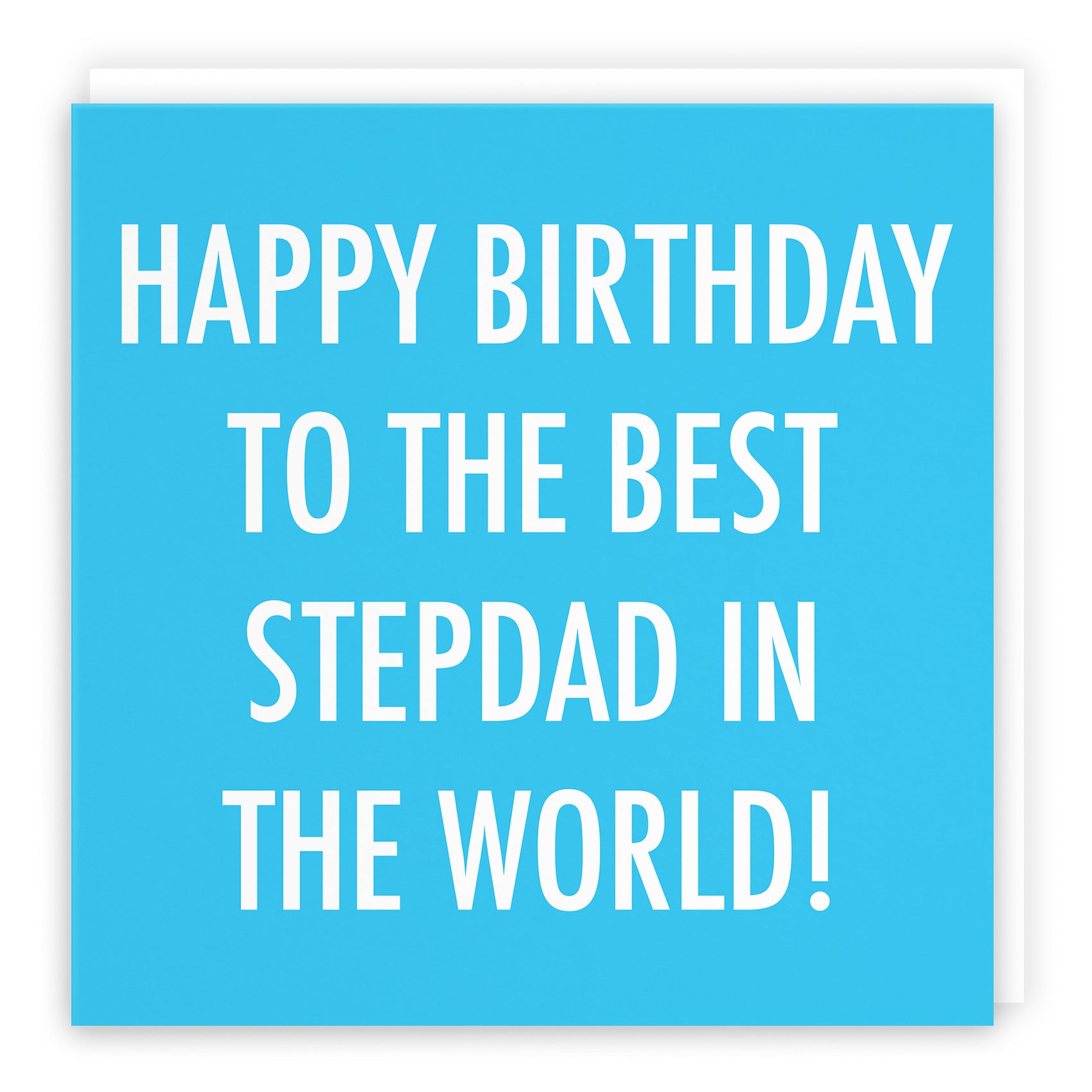 Stepdad Birthday Card Best In The World Urban Colour - Default Title (TH02053)