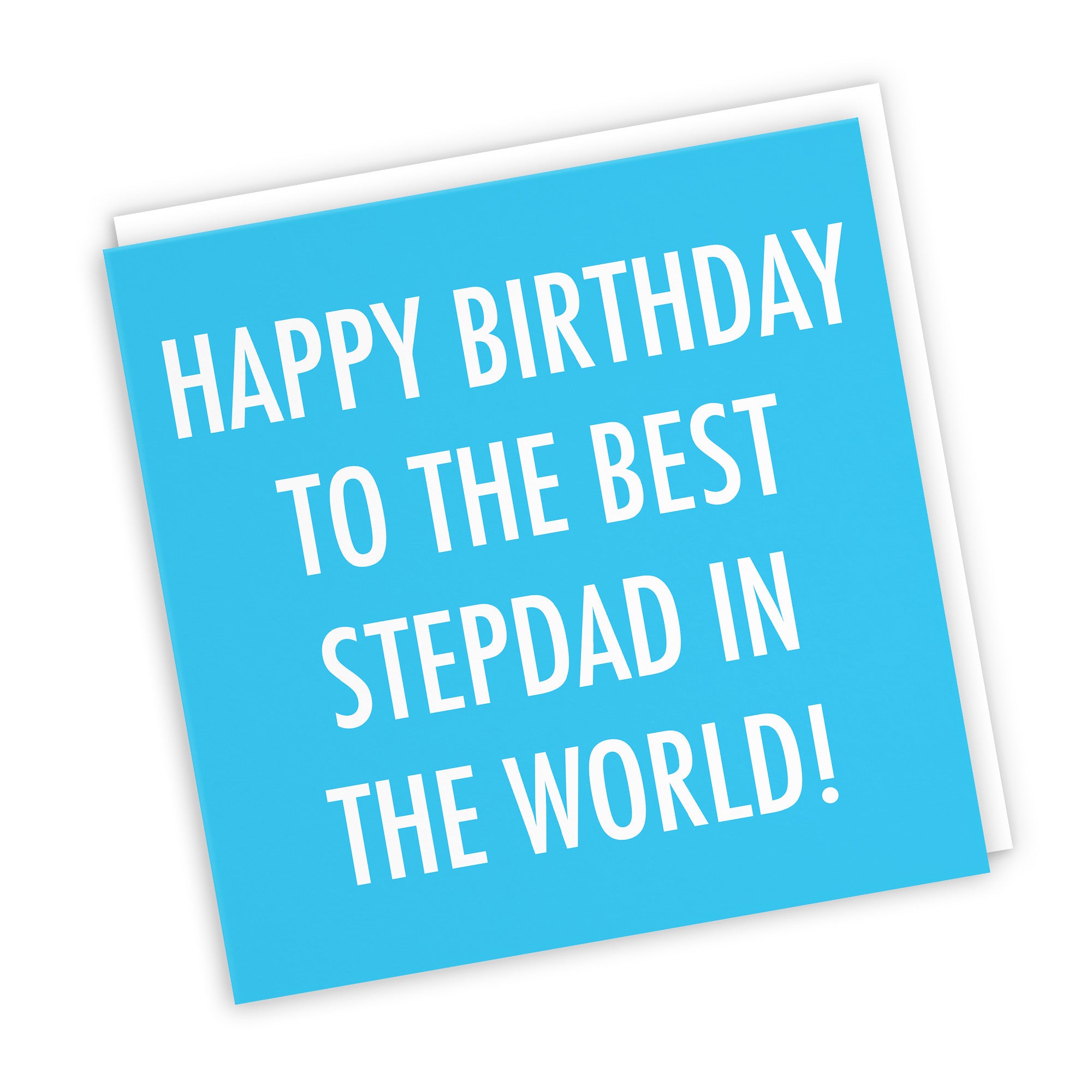 Stepdad Birthday Card Best In The World Urban Colour - Default Title (TH02053)
