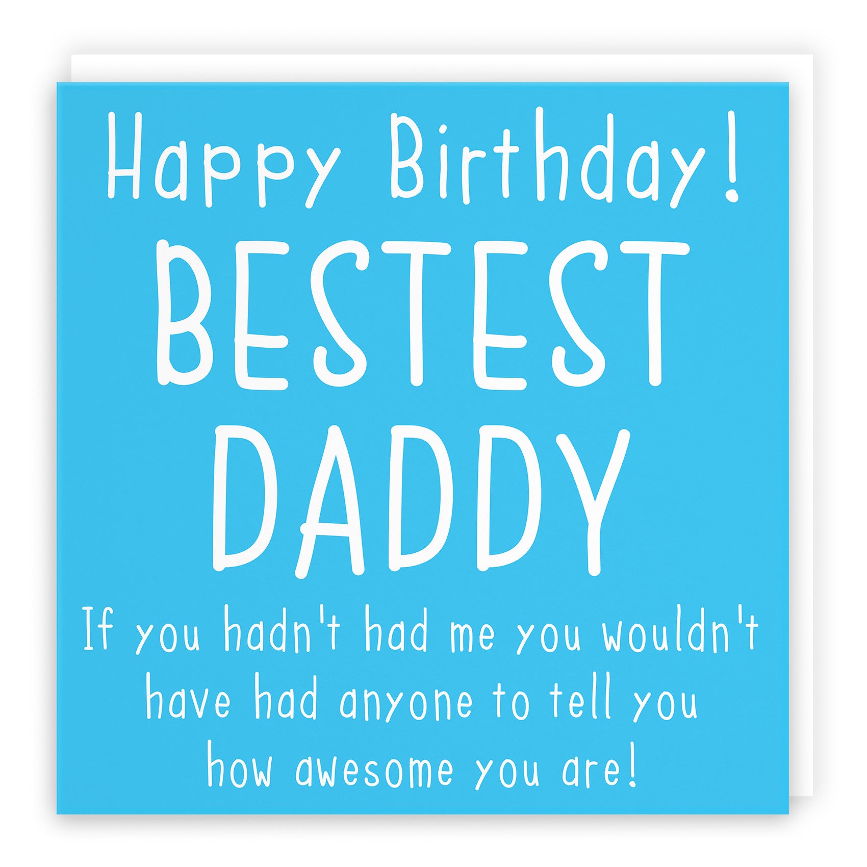 Daddy Birthday Card How Awesome You Are Urban Colour - Default Title (TH02054)