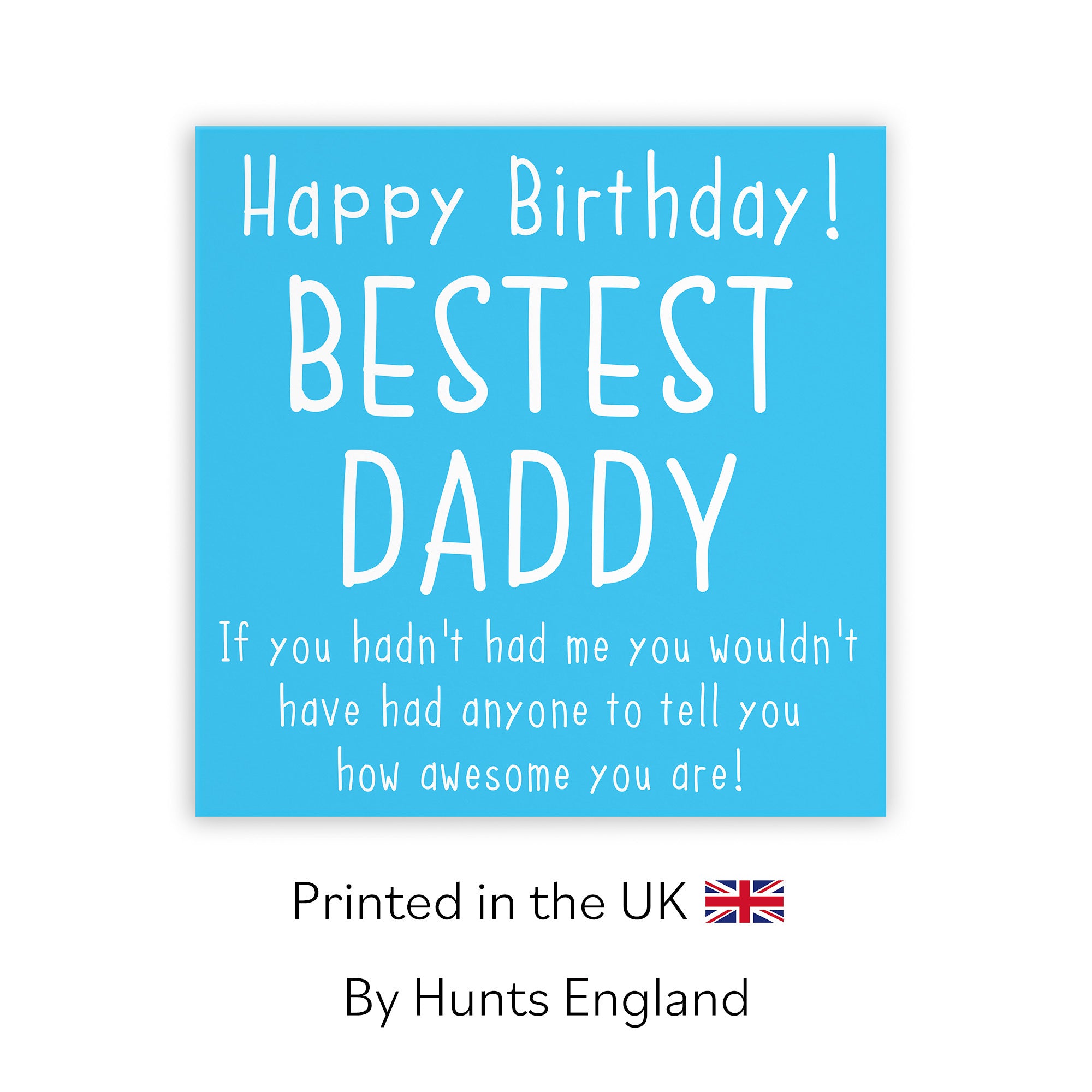 Daddy Birthday Card How Awesome You Are Urban Colour - Default Title (TH02054)
