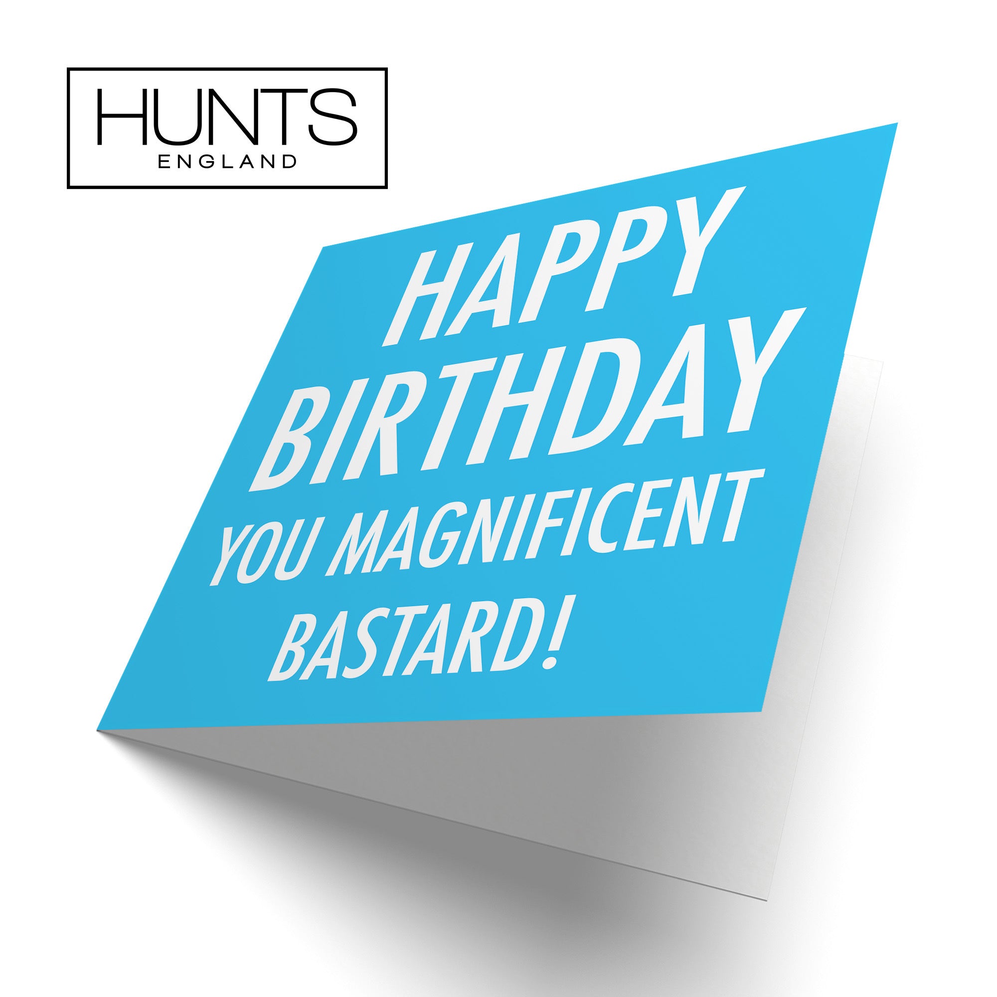 Funny Rude Birthday Card Magnificent Bastard Urban Colour - Default Title (TH02056)