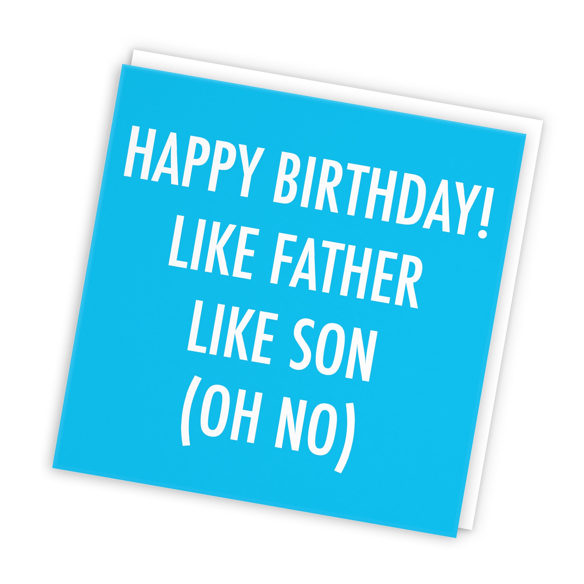 Son Birthday Card Like Father Like Son Urban Colour - Default Title (TH02057)