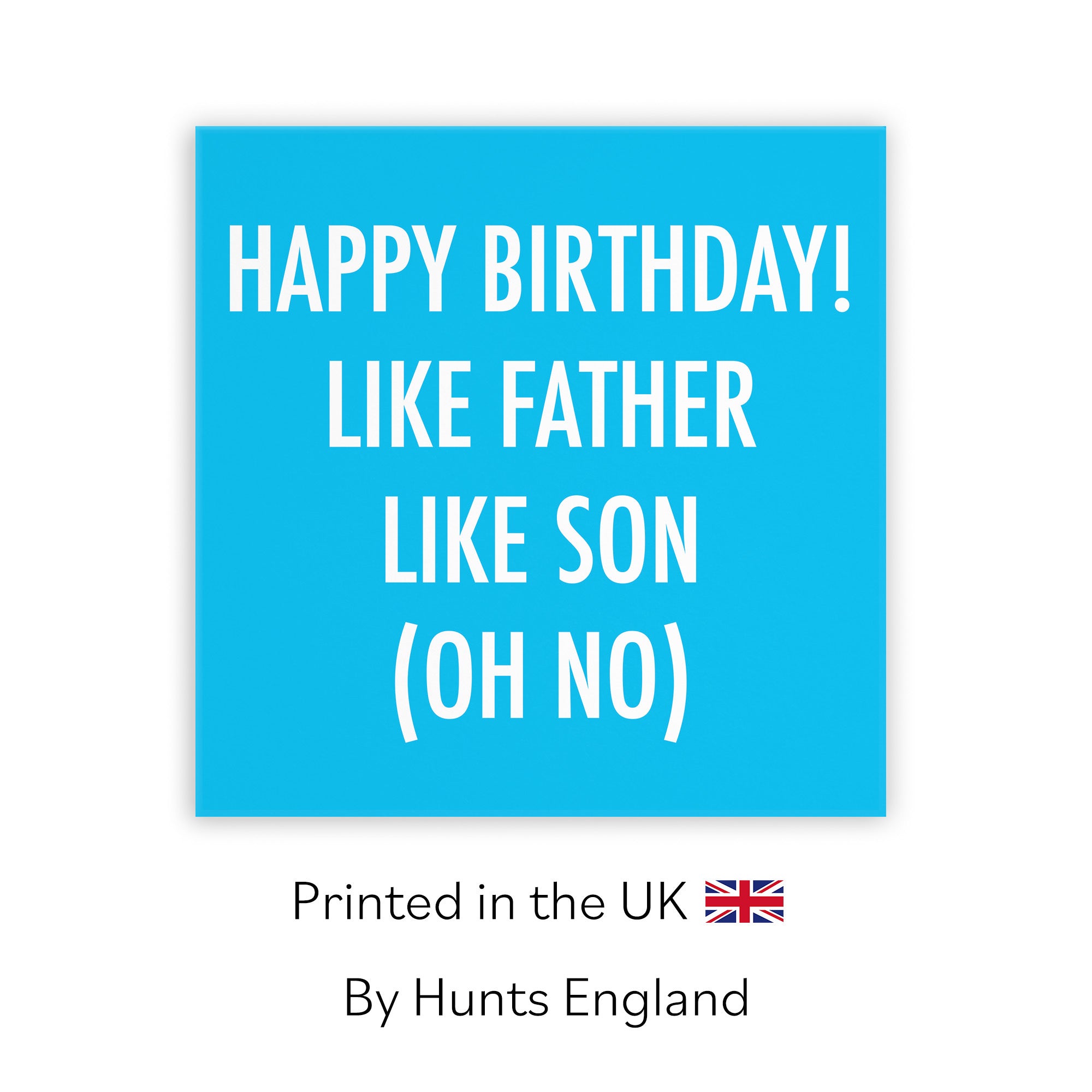 Son Birthday Card Like Father Like Son Urban Colour - Default Title (TH02057)