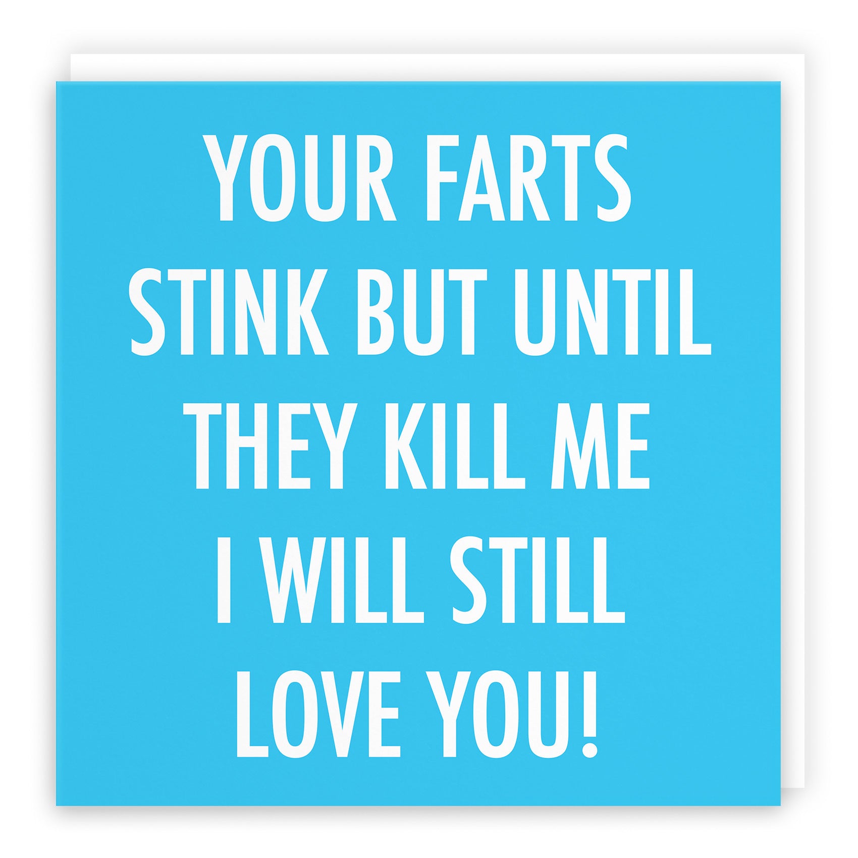 Funny Your Farts Stink Card Urban Colour - Default Title (TH02059)