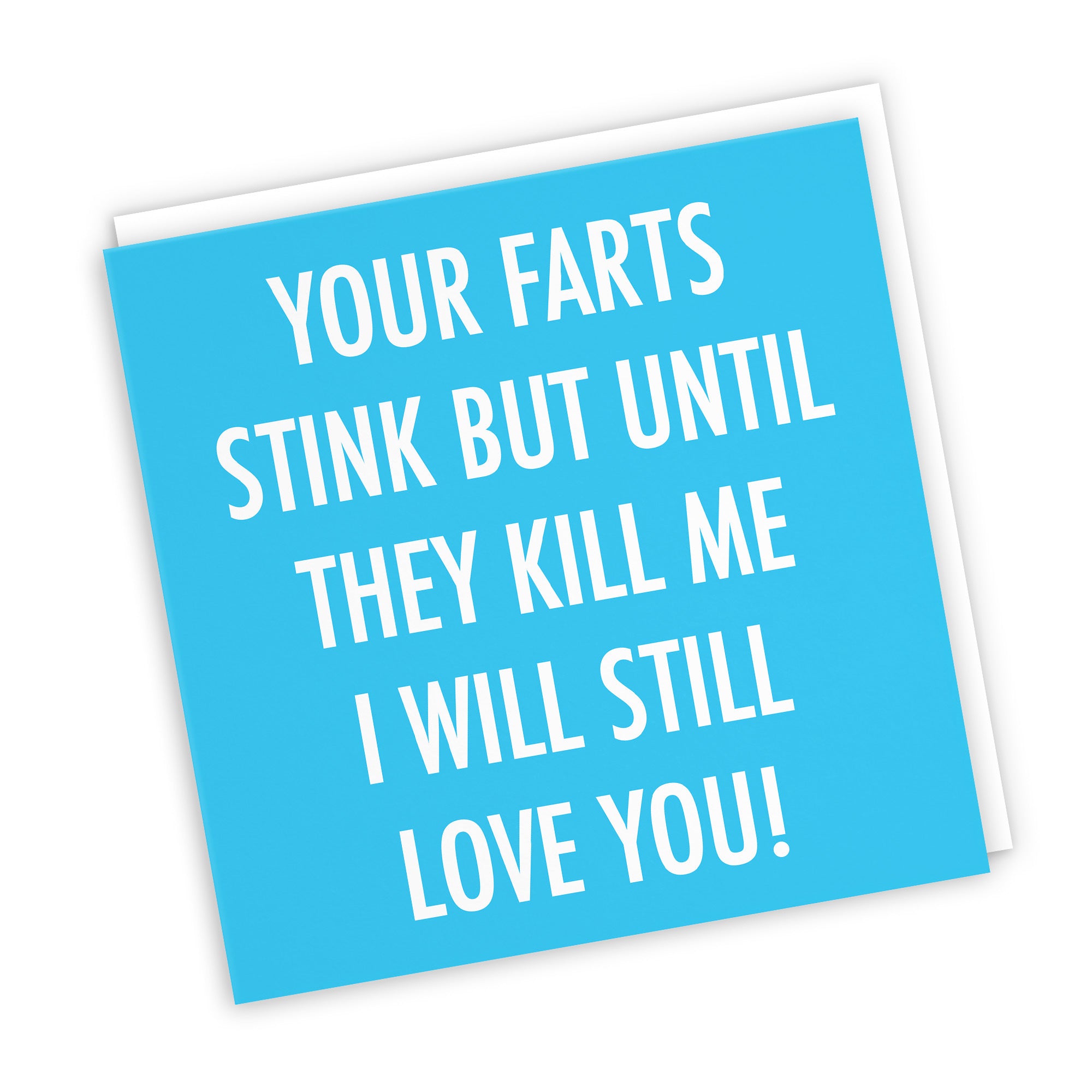 Funny Your Farts Stink Card Urban Colour - Default Title (TH02059)