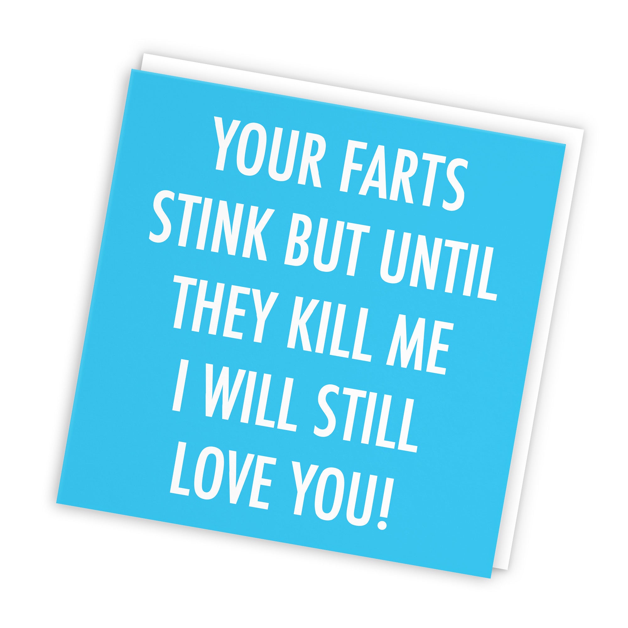 Funny Your Farts Stink Card Urban Colour - Default Title (TH02059)