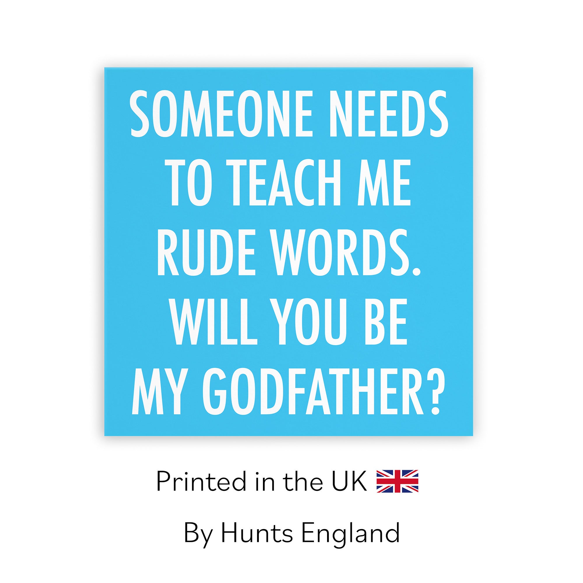 Will You Be My Godfather Card Urban Colour - Default Title (TH02060)