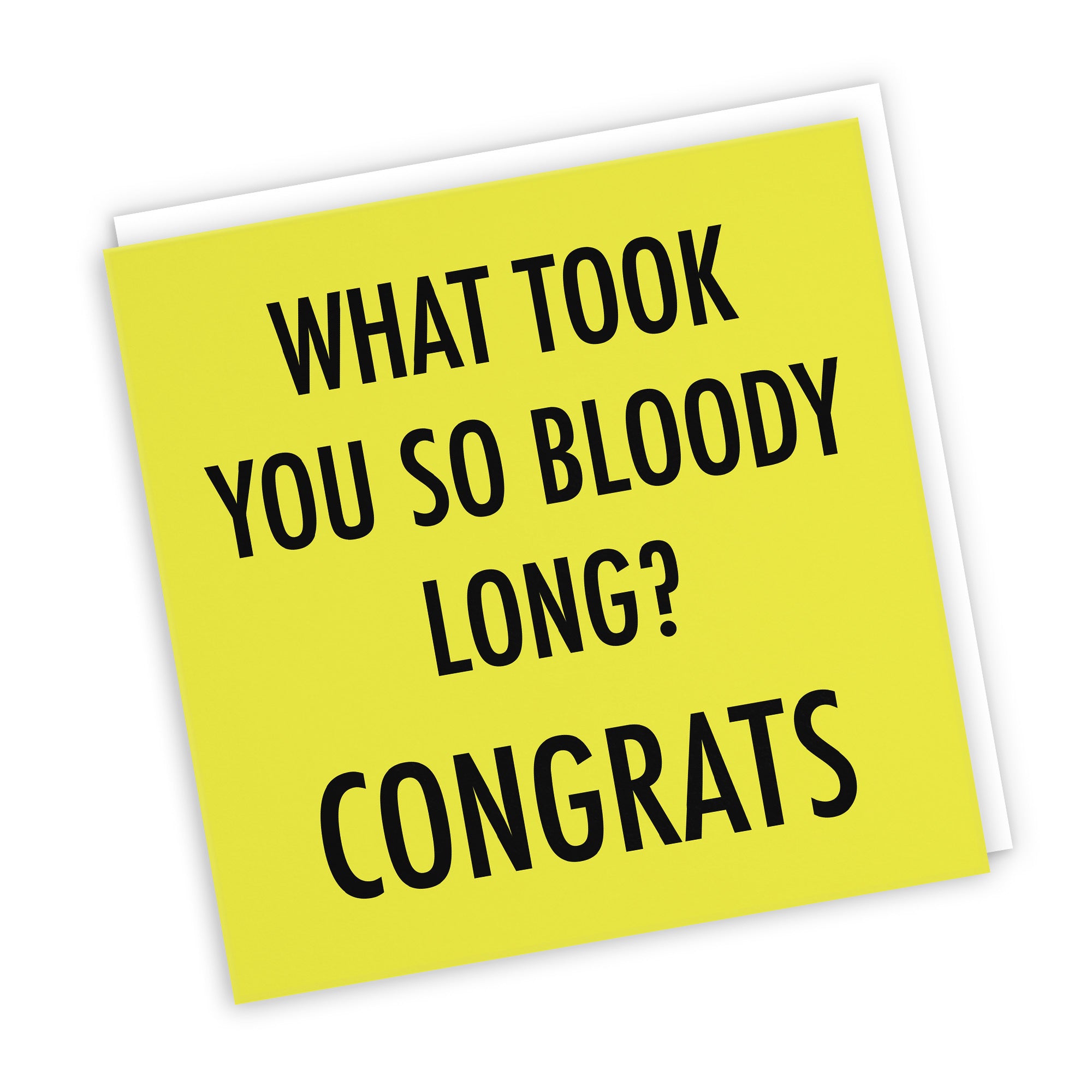 Engagement Card What Took You So Bloody Long Urban Colour - Default Title (TH02062)