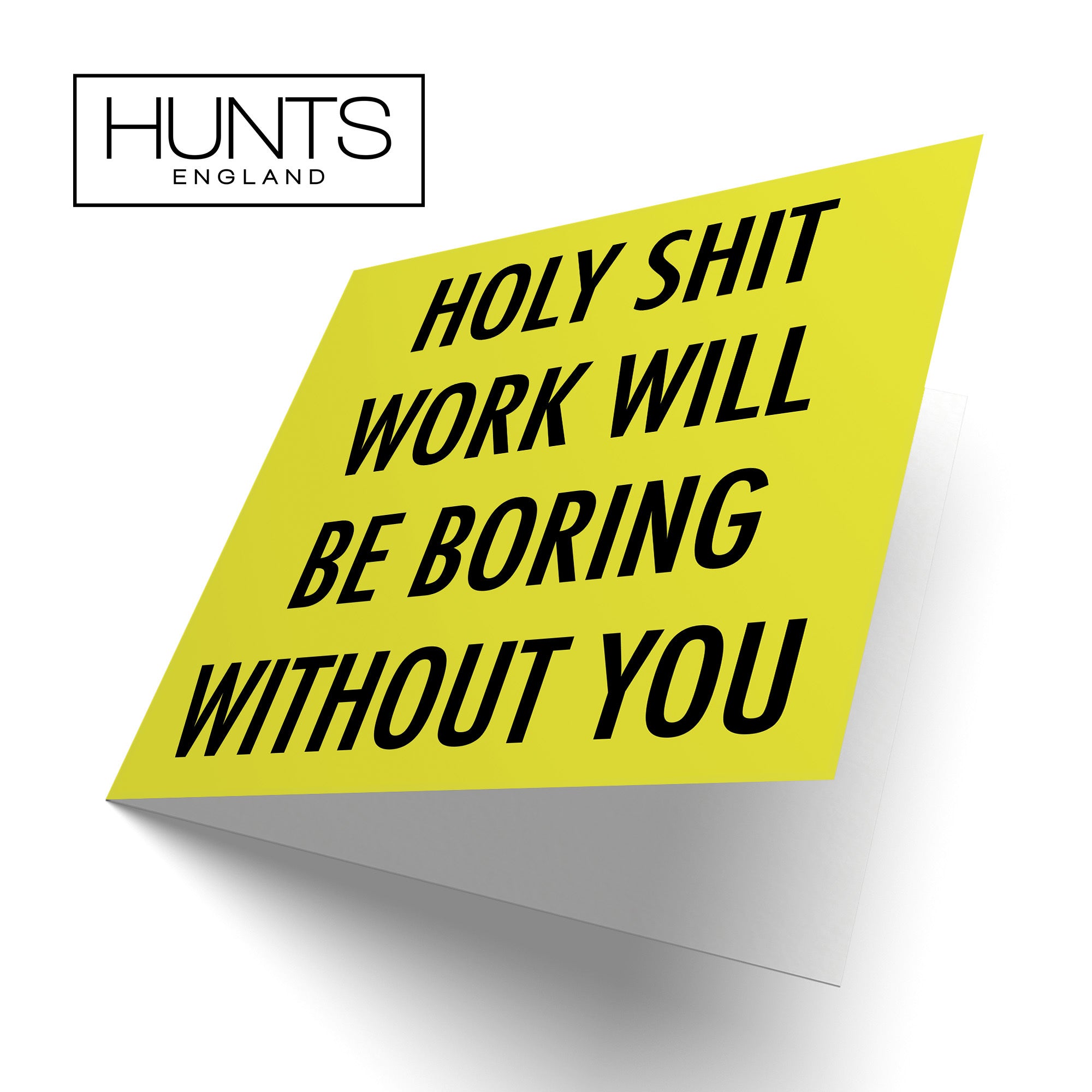 Leaving Card Holy Shit Work Will Be Boring Without You Urban Colour - Default Title (TH02065)