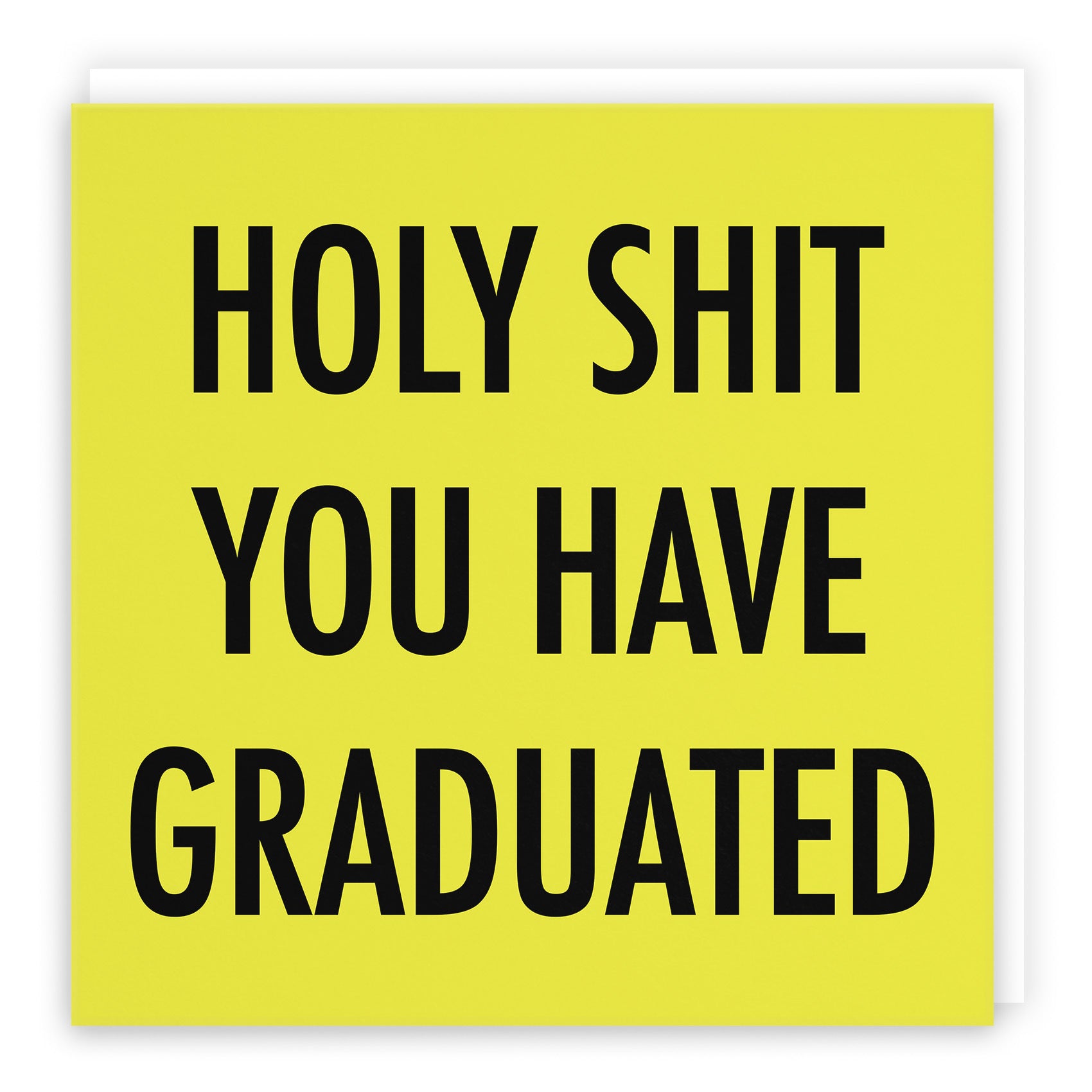 Funny Graduation Card Holy Shit Urban Colour - Default Title (TH02068)