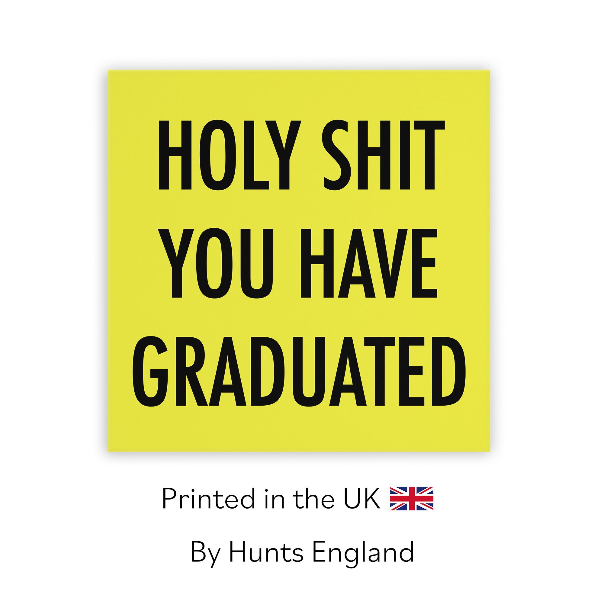 Funny Graduation Card Holy Shit Urban Colour - Default Title (TH02068)
