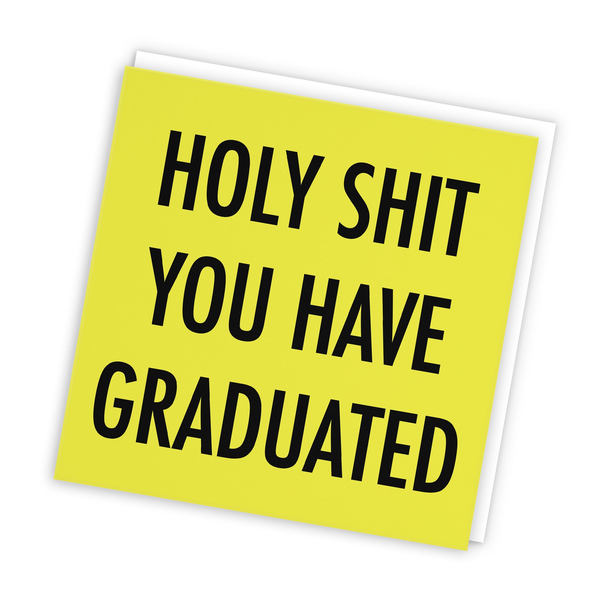 Funny Graduation Card Holy Shit Urban Colour - Default Title (TH02068)