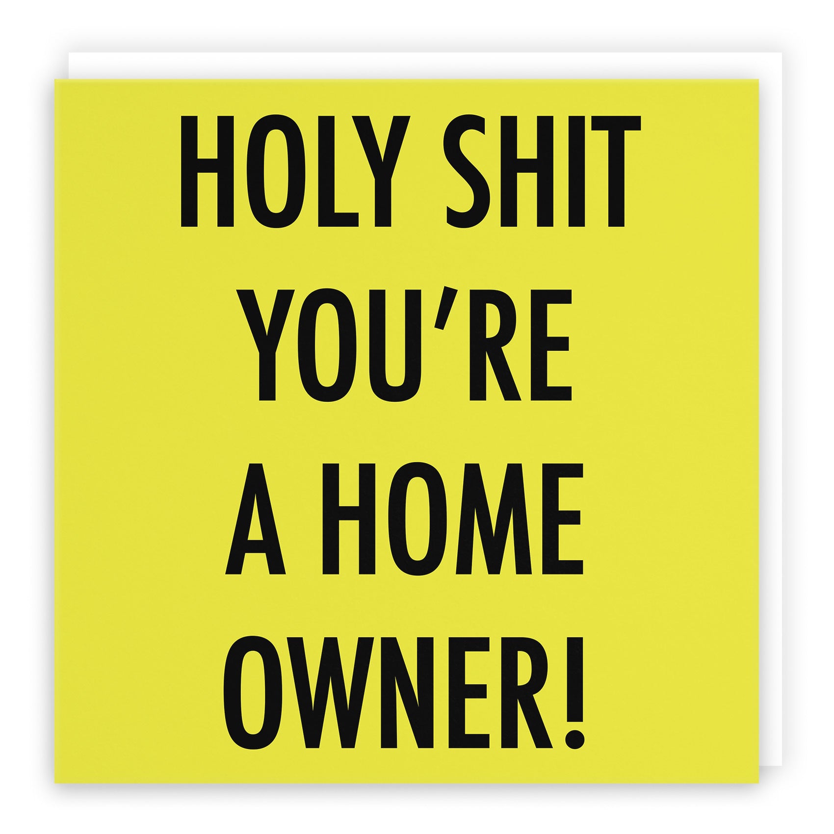Funny First Home Card Holy Shit Urban Colour - Default Title (TH02069)