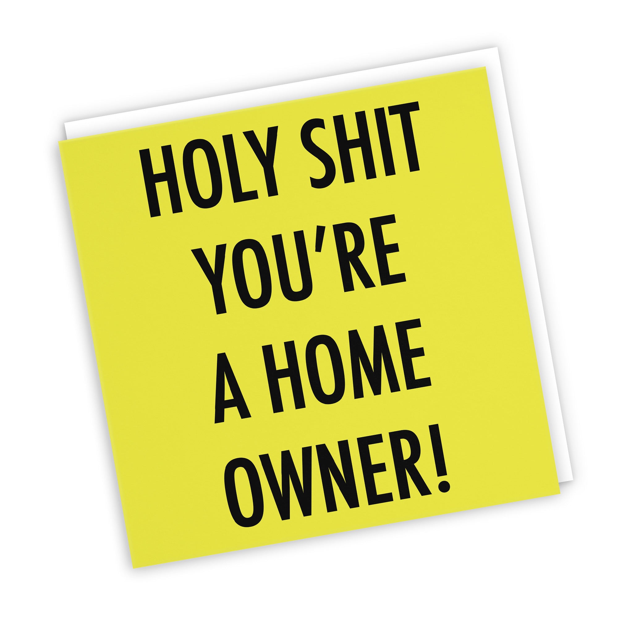 Funny First Home Card Holy Shit Urban Colour - Default Title (TH02069)