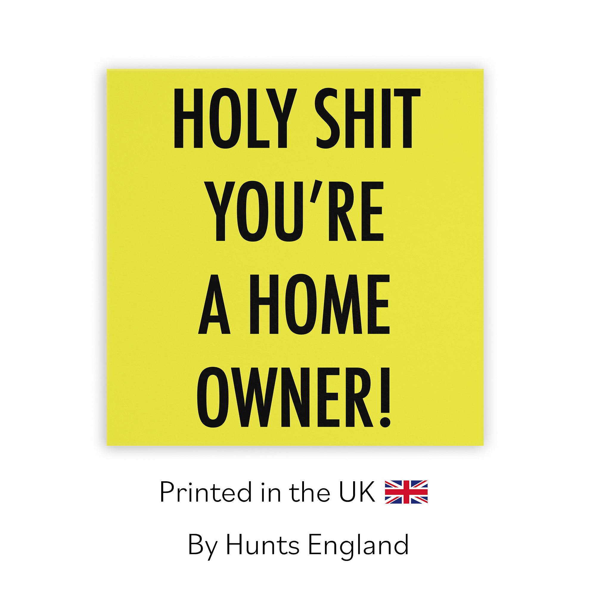 Funny First Home Card Holy Shit Urban Colour - Default Title (TH02069)