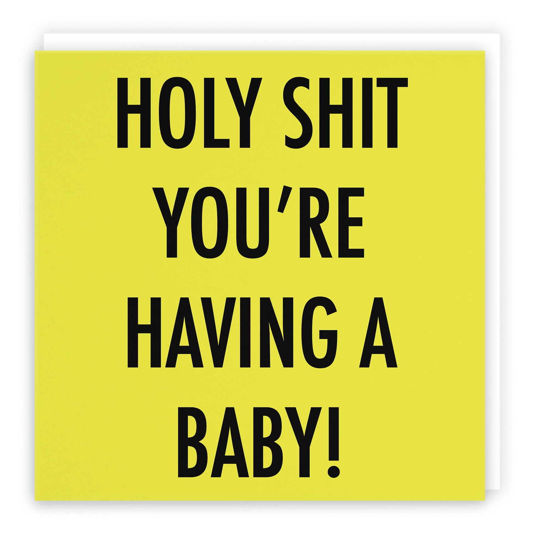 Funny Congratulations New Baby Card Holy Shit Urban Colour - Default Title (TH02070)