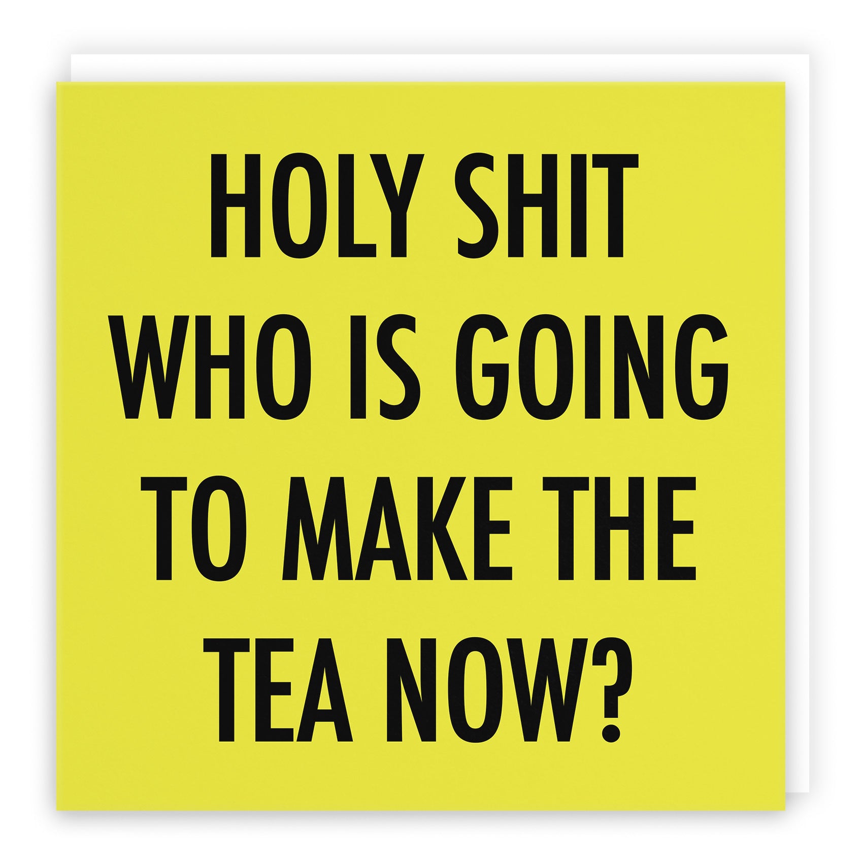 Funny Rude Leaving Card Make The Tea Card Urban Colour - Default Title (TH02072)