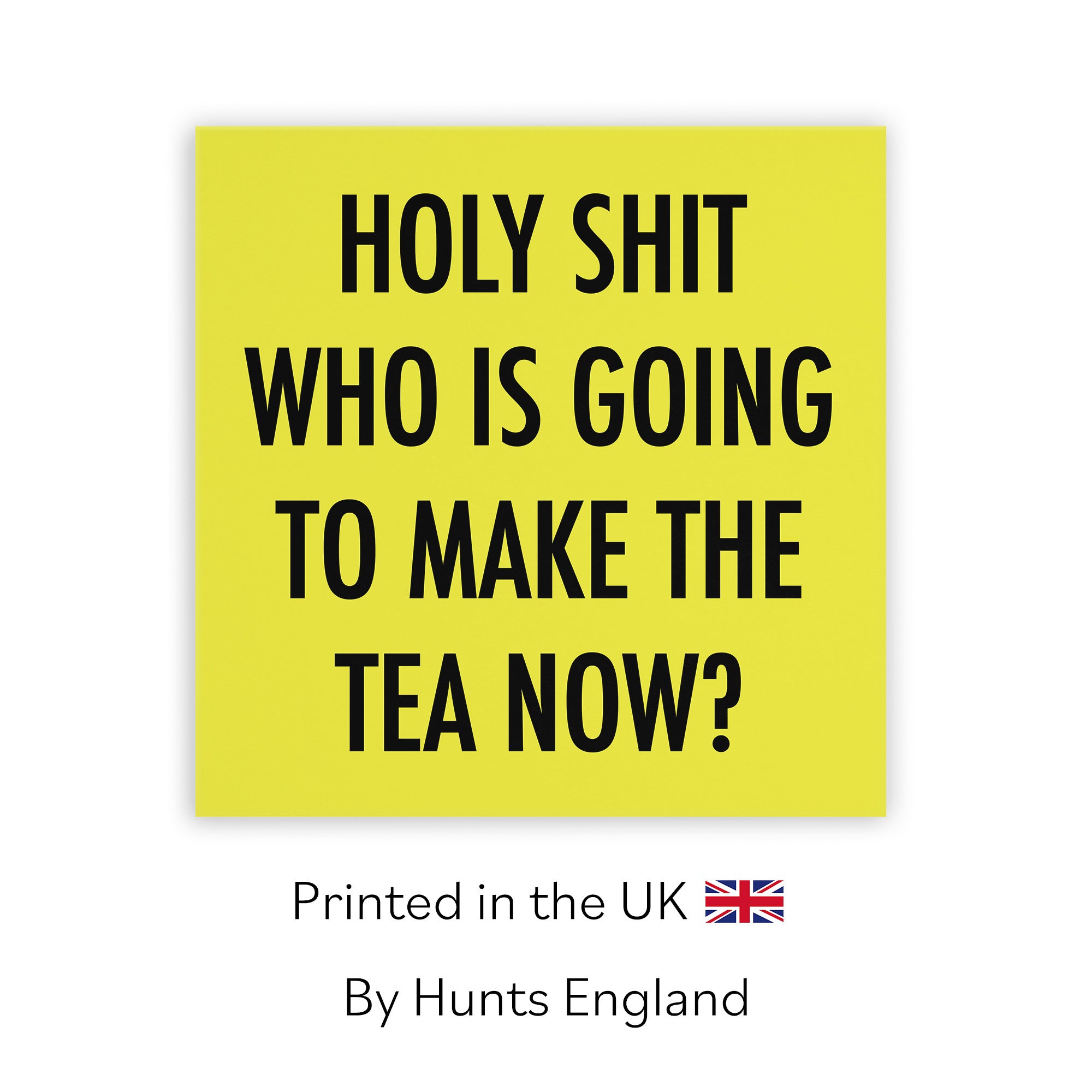Funny Rude Leaving Card Make The Tea Card Urban Colour - Default Title (TH02072)
