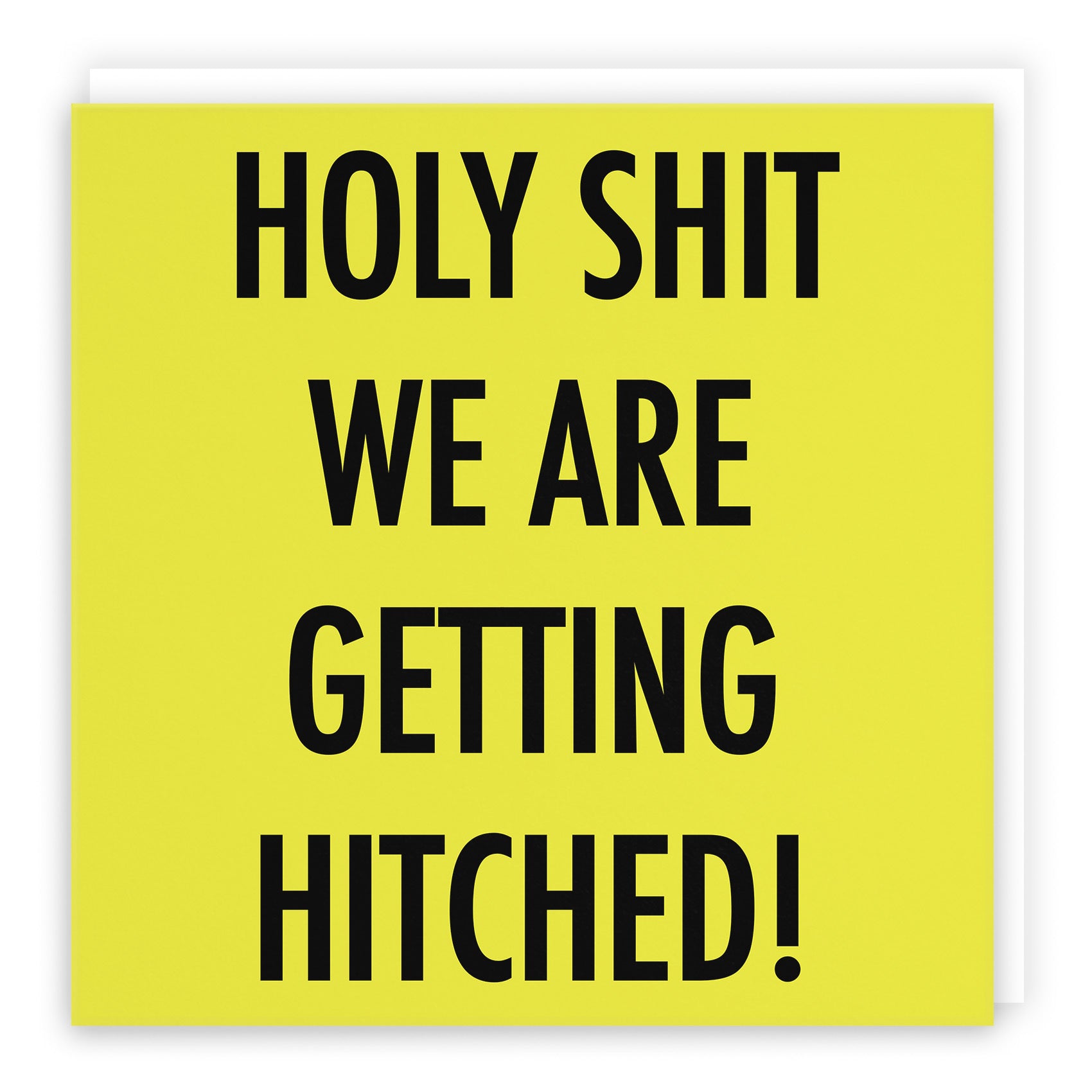 Funny Wedding Day Card Holy Shit Urban Colour - Default Title (TH02073)