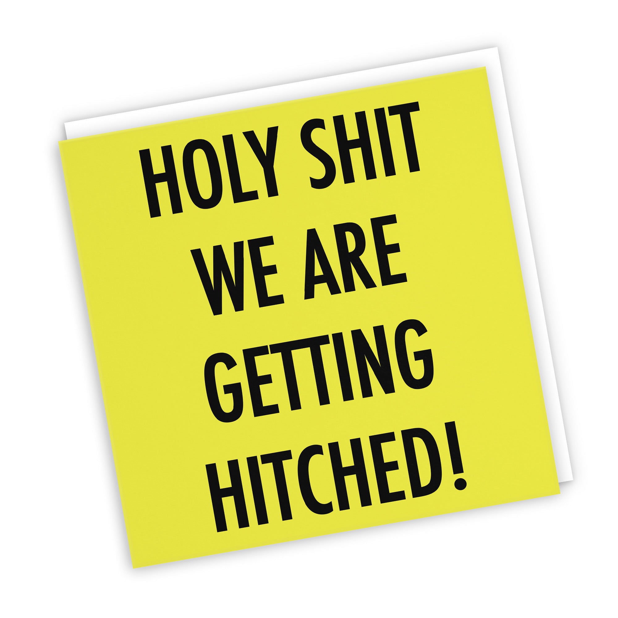 Funny Wedding Day Card Holy Shit Urban Colour - Default Title (TH02073)