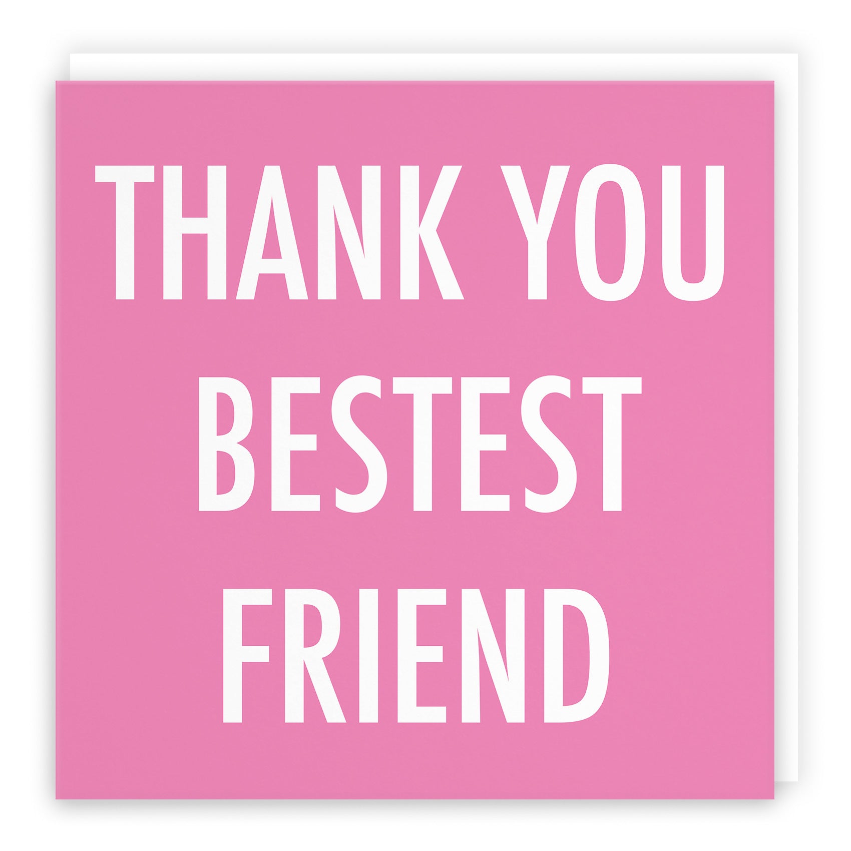Friend Thank You Card Urban Colour - Default Title (TH02080)