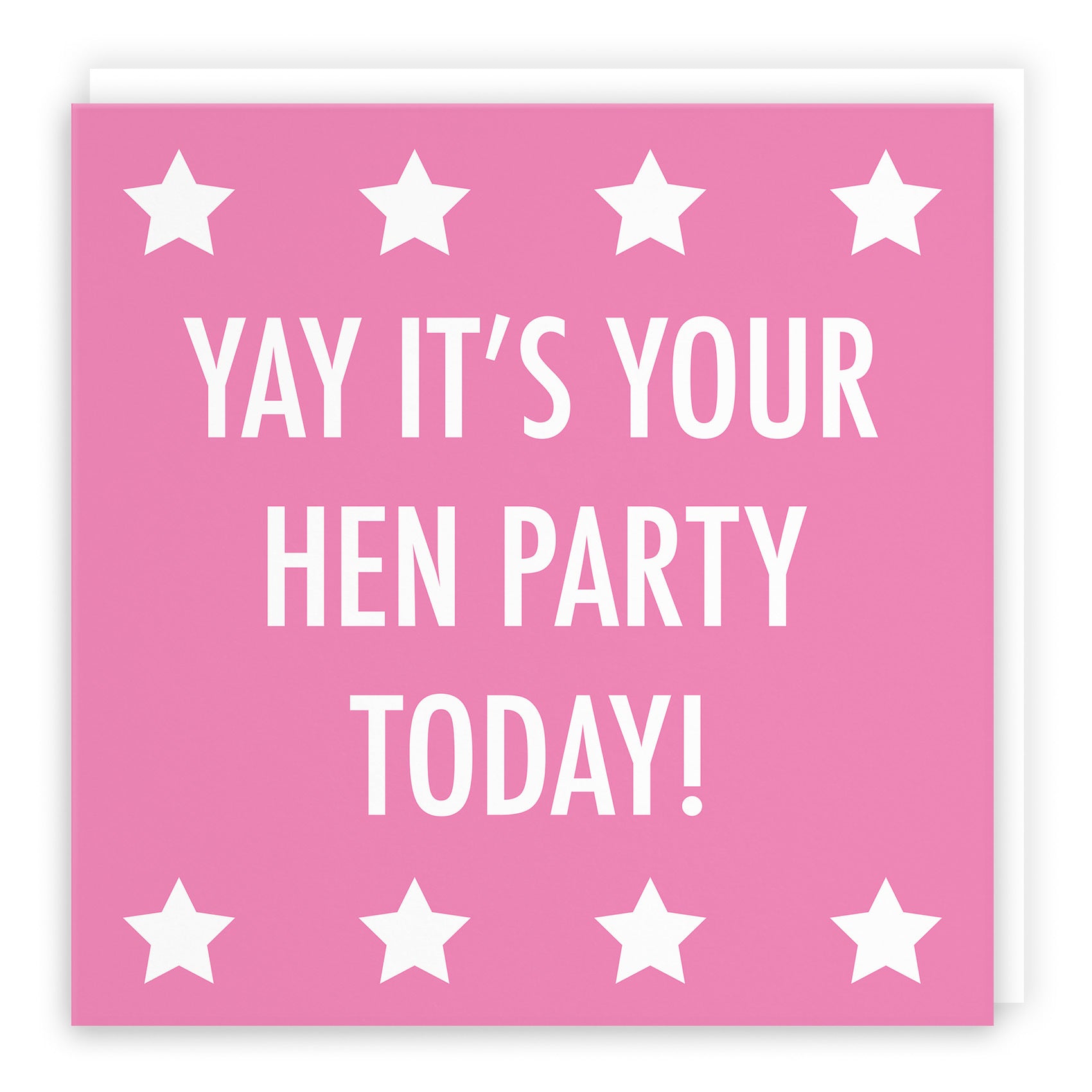 Bride To Be Hen Do Card Yay Urban Colour - Default Title (TH02083)