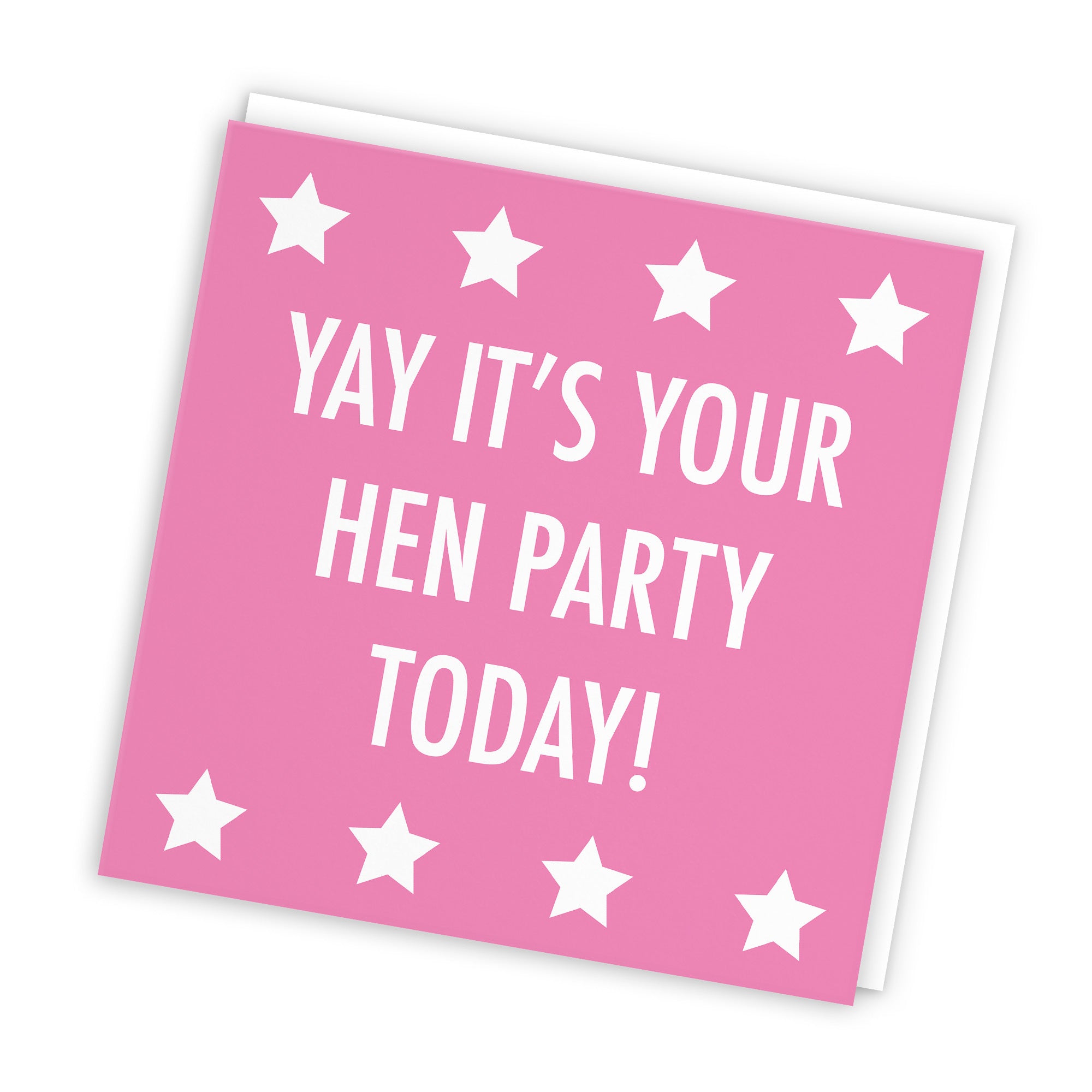Bride To Be Hen Do Card Yay Urban Colour - Default Title (TH02083)