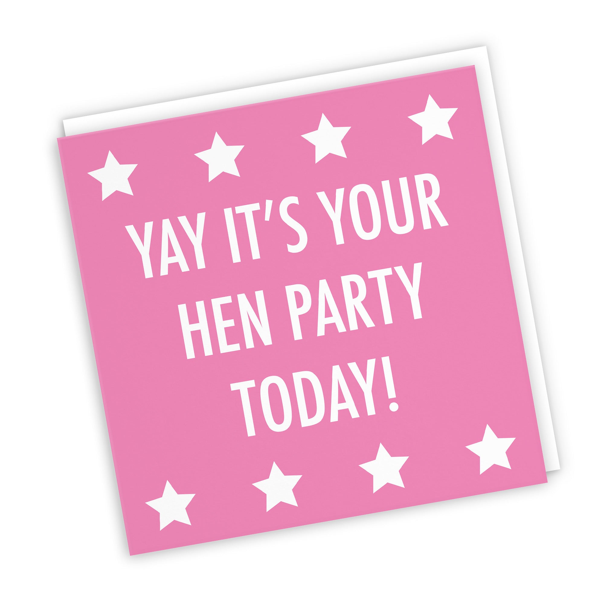 Bride To Be Hen Do Card Yay Urban Colour - Default Title (TH02083)