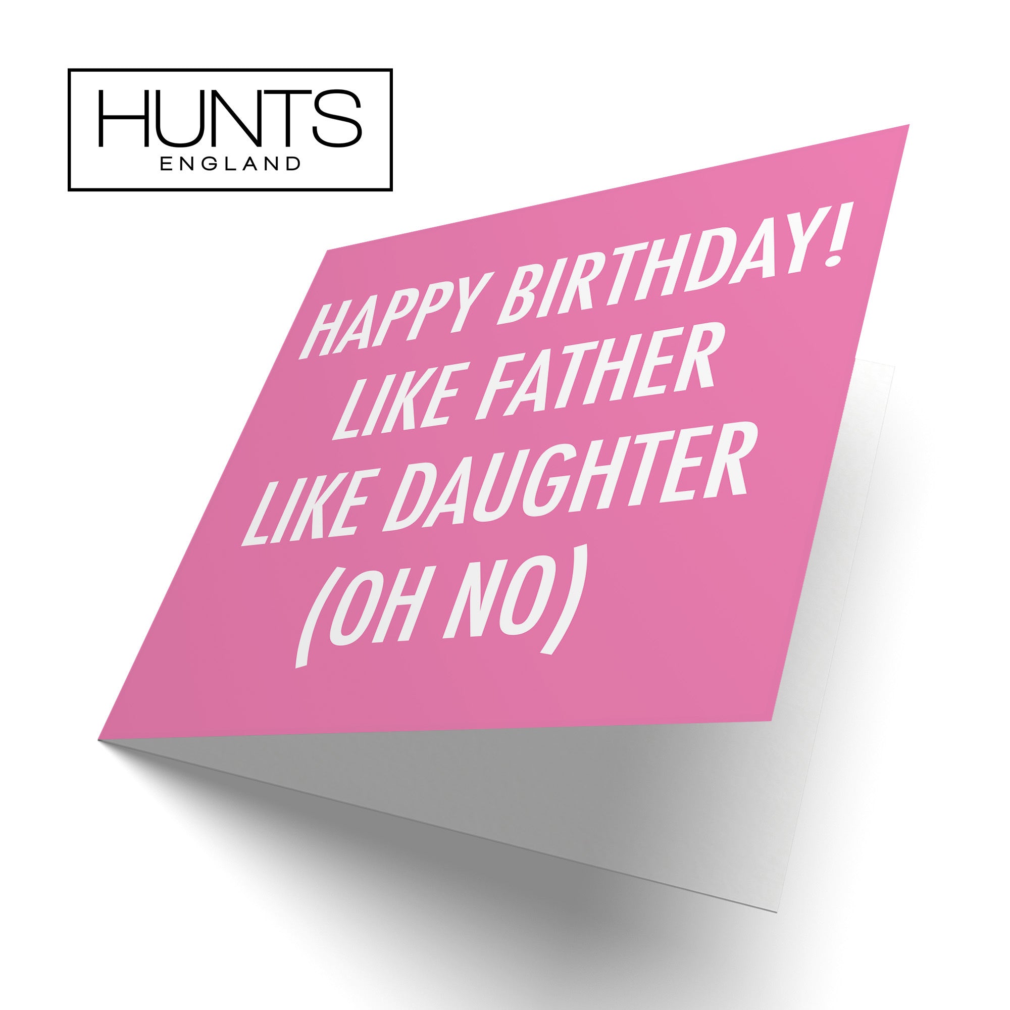 Daughter Birthday Card Like Father Like Daughter Urban Colour - Default Title (TH02084)
