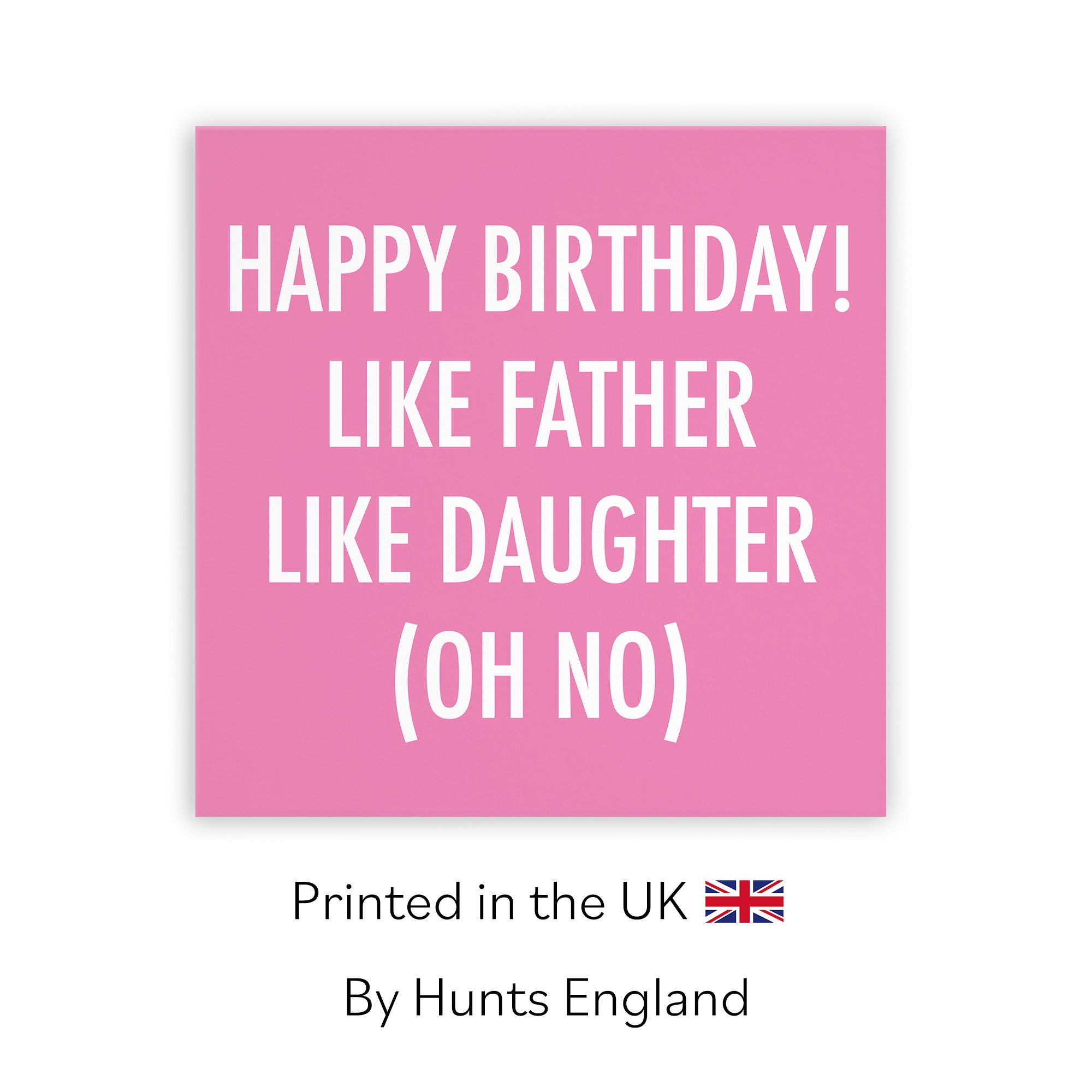 Daughter Birthday Card Like Father Like Daughter Urban Colour - Default Title (TH02084)