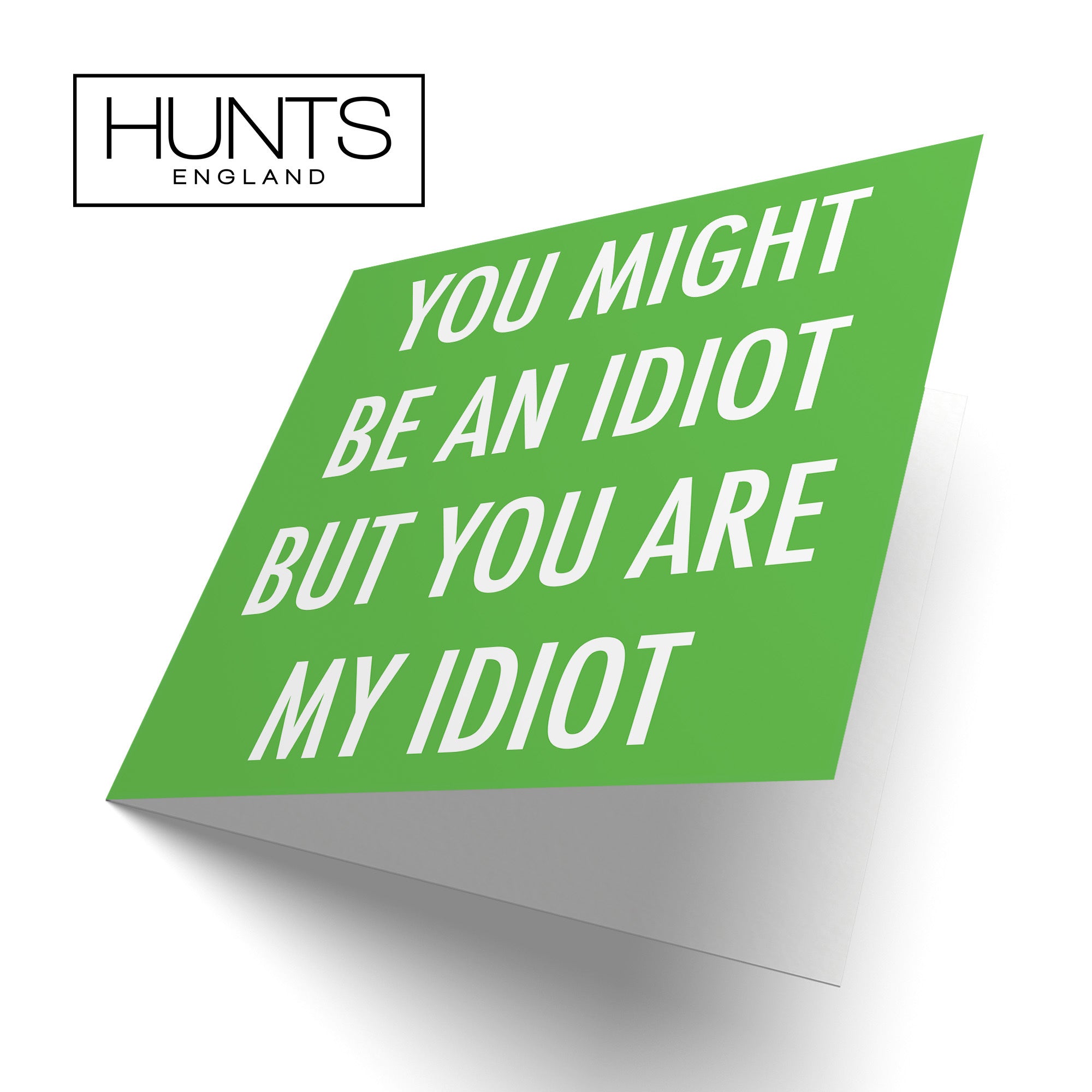 Funny Romantic Card My Idiot Urban Colour - Default Title (TH02093)