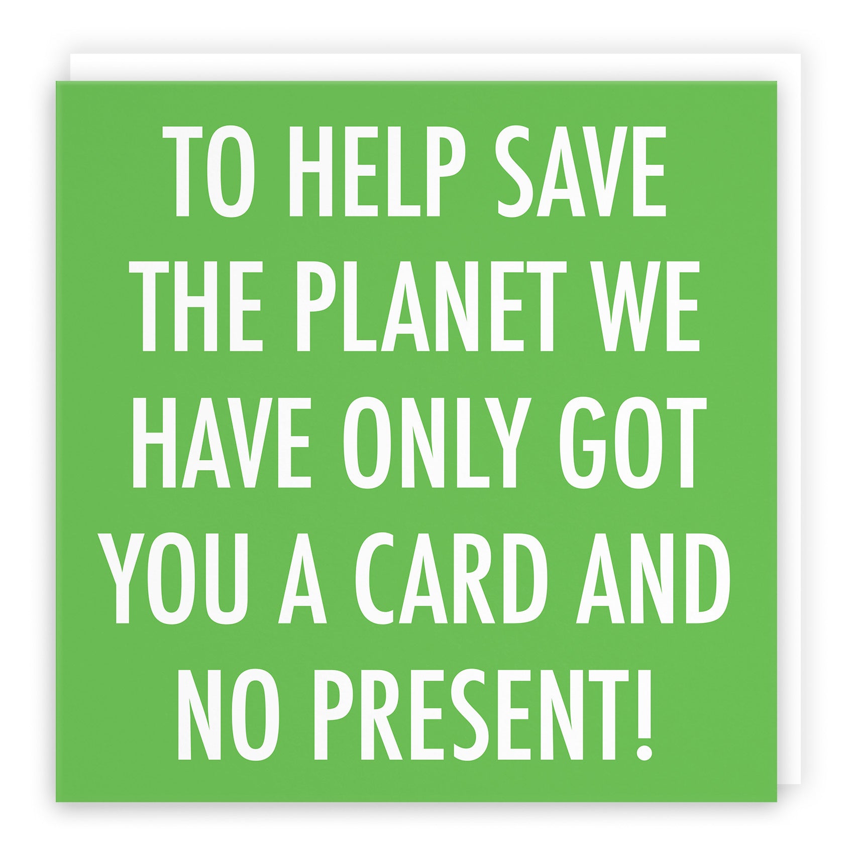 Funny Birthday Card Save The Planet Urban Colour - Default Title (TH02095)