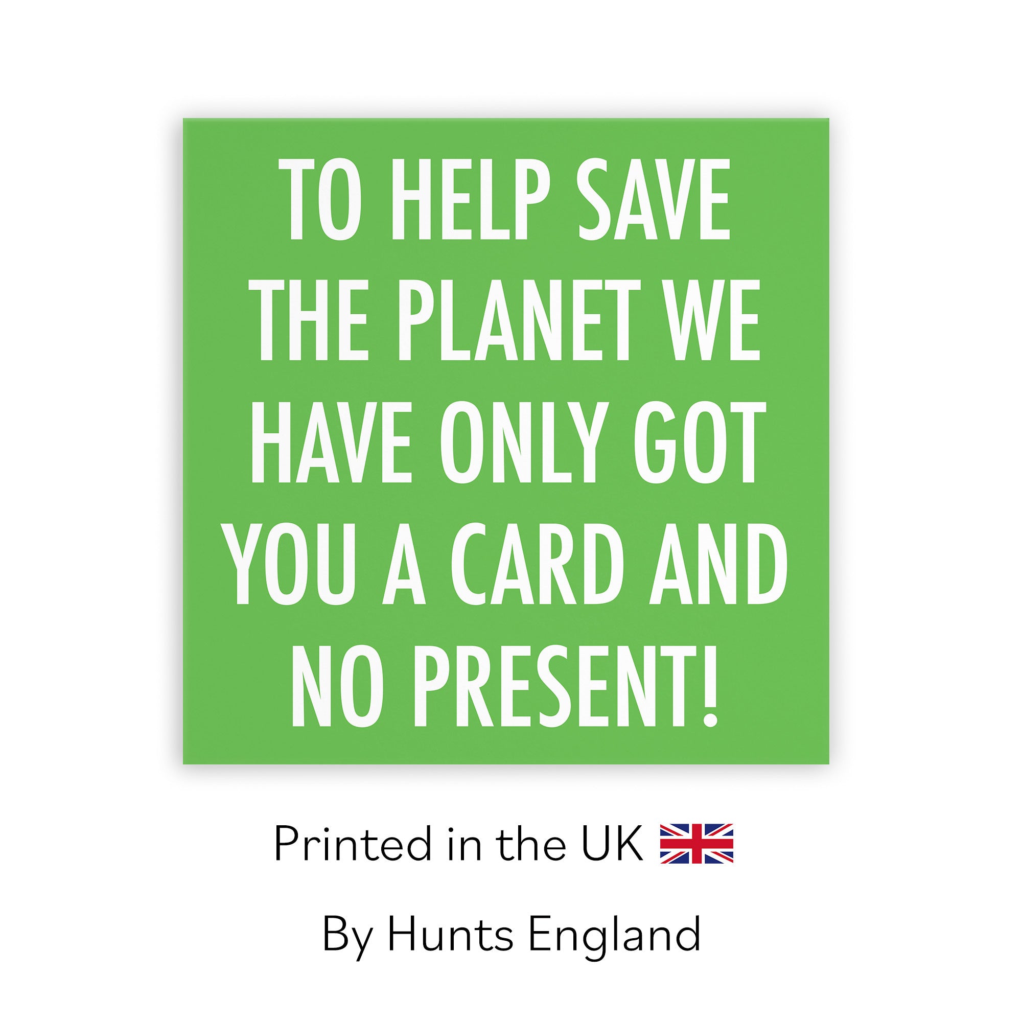 Funny Birthday Card Save The Planet Urban Colour - Default Title (TH02095)