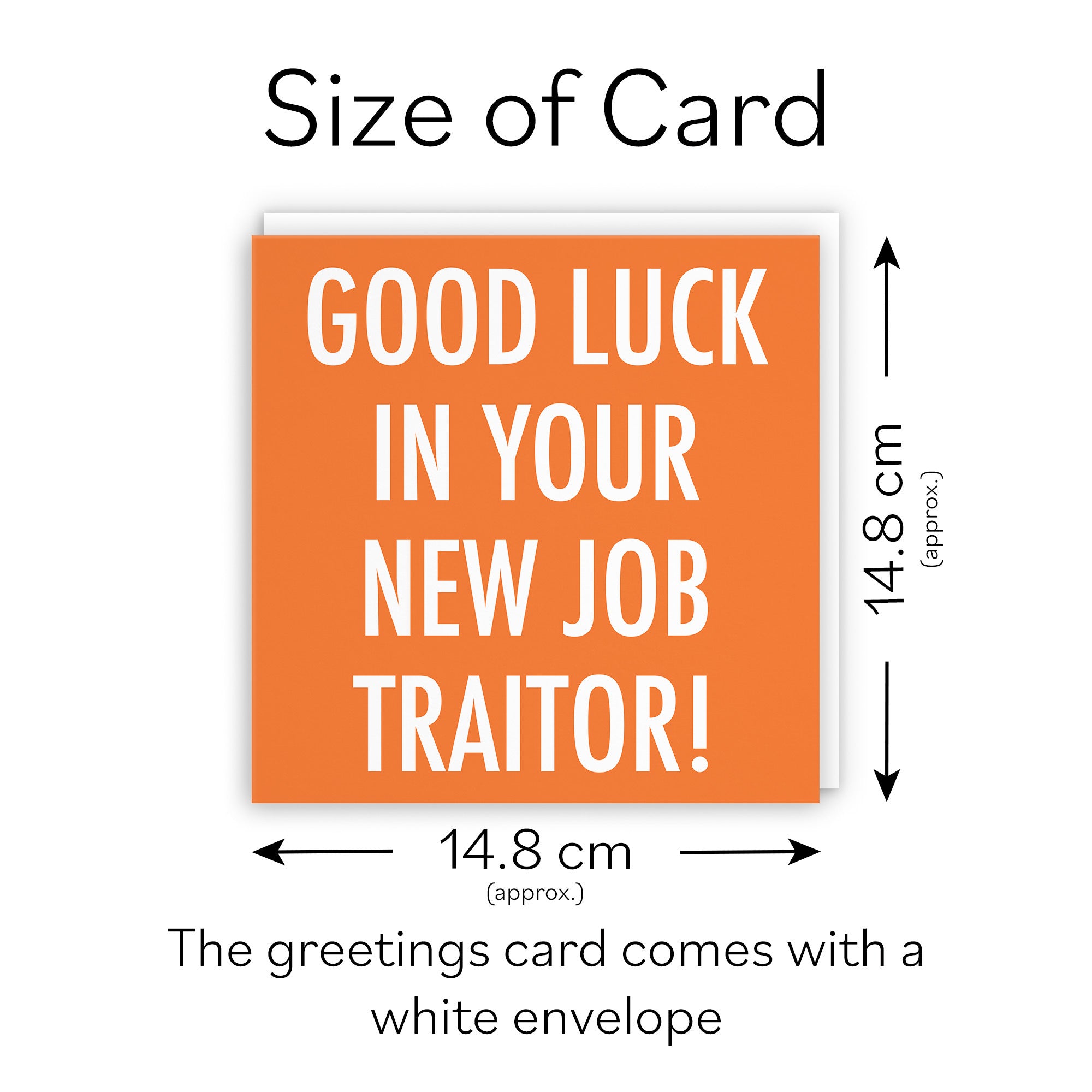Funny New Job Card Traitor Urban Colour - Default Title (TH02111)