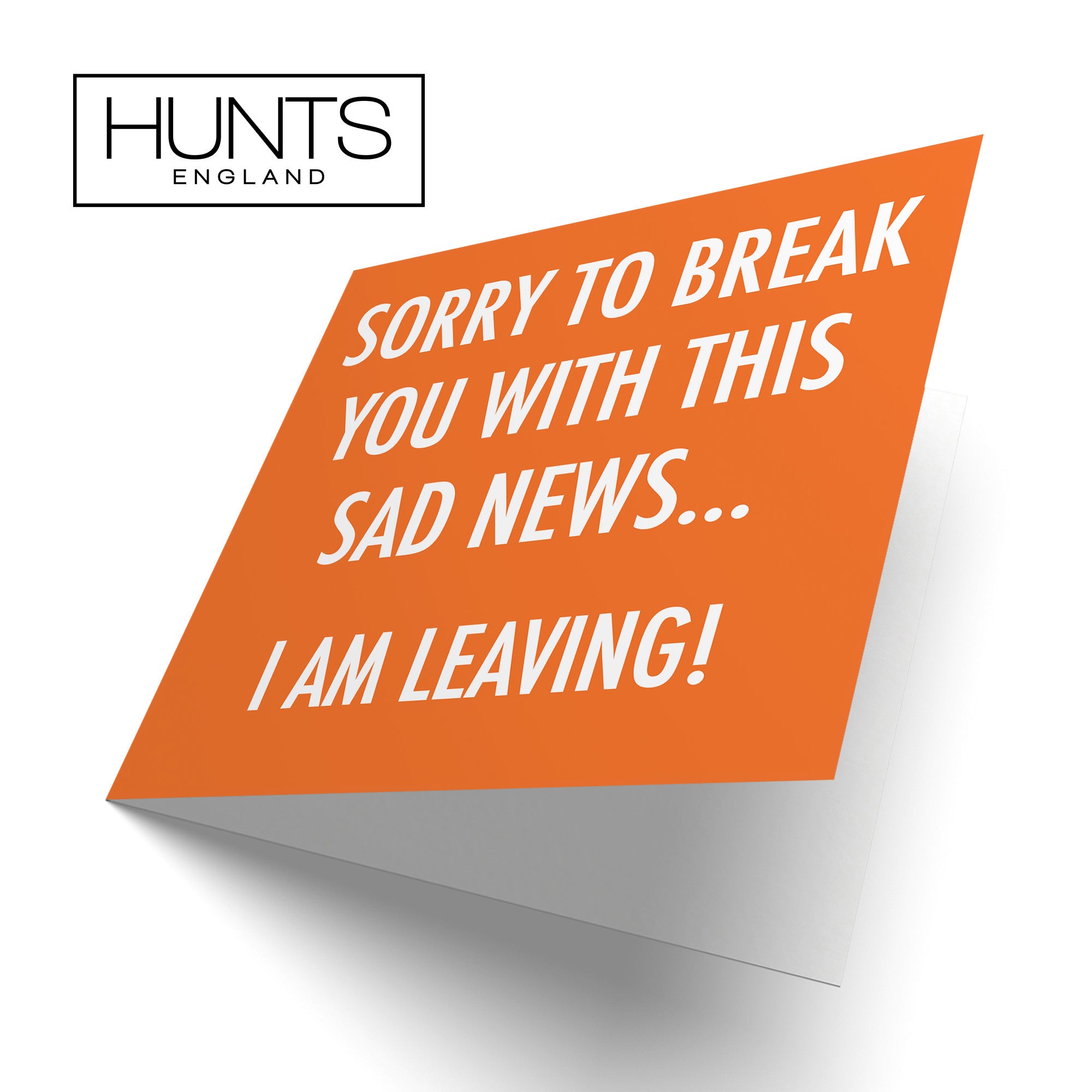 Funny Leaving Card Sad News Urban Colour - Default Title (TH02112)